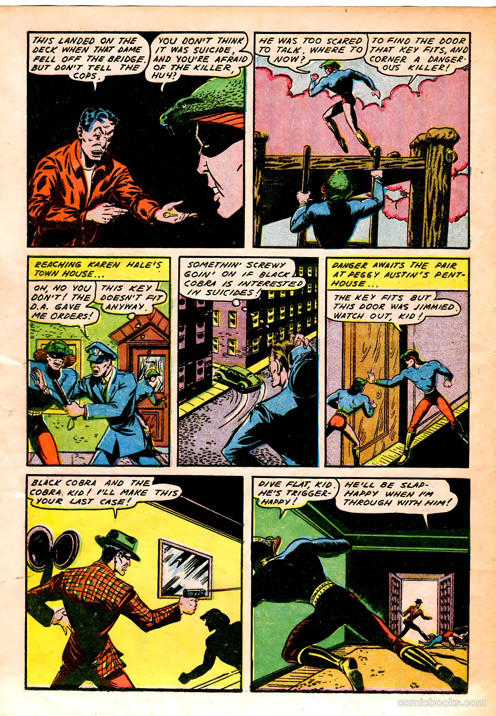 Captain Flight Comics #8 (1945) — page 16 of 52