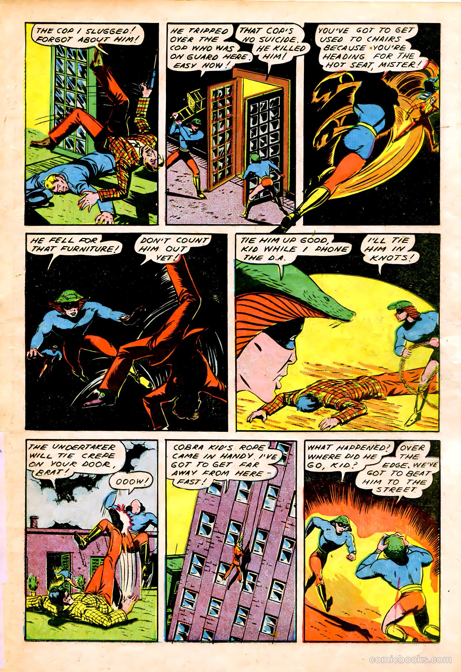Captain Flight Comics #8 (1945) — page 17 of 52