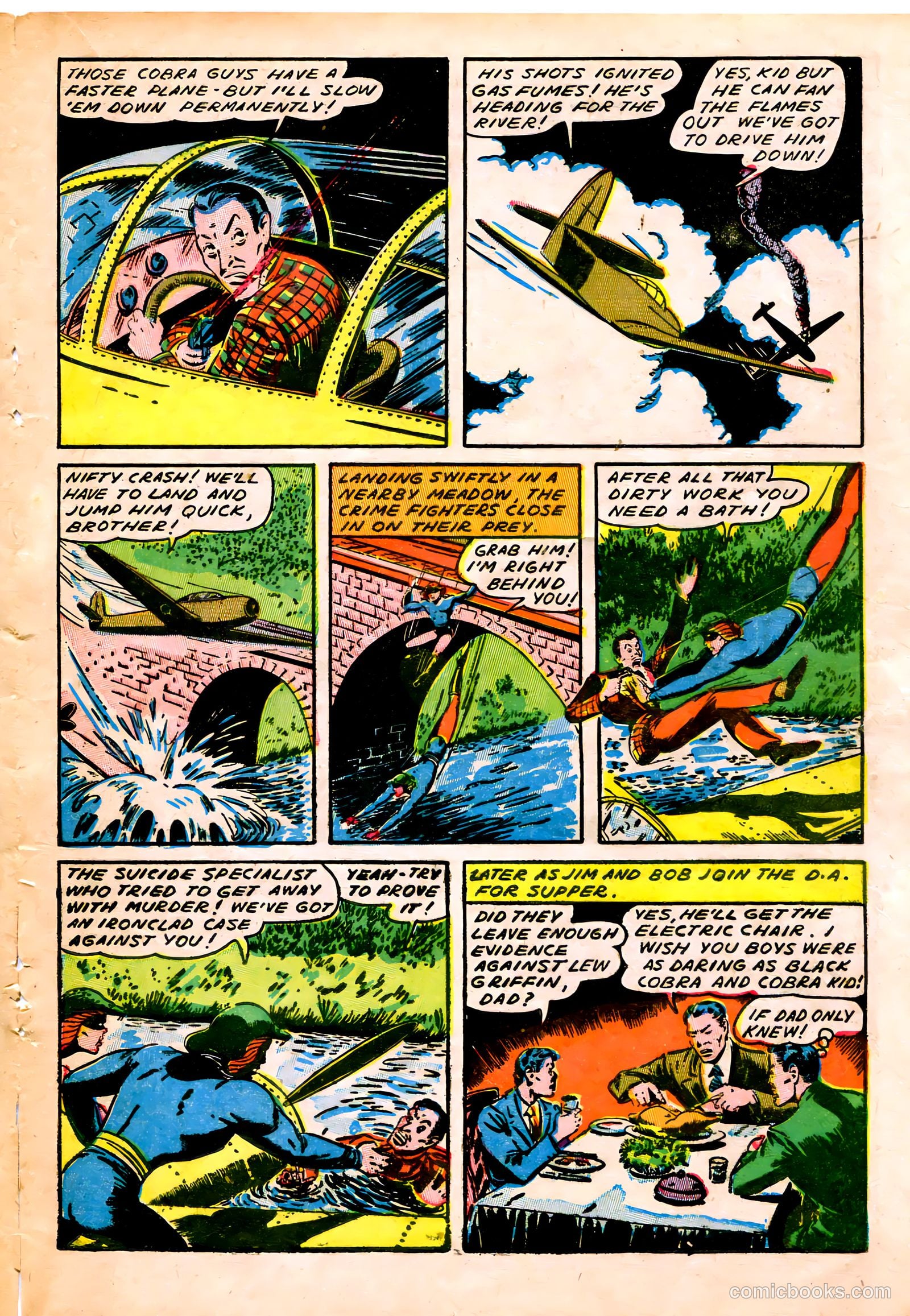 Captain Flight Comics #8 (1945) — page 19 of 52