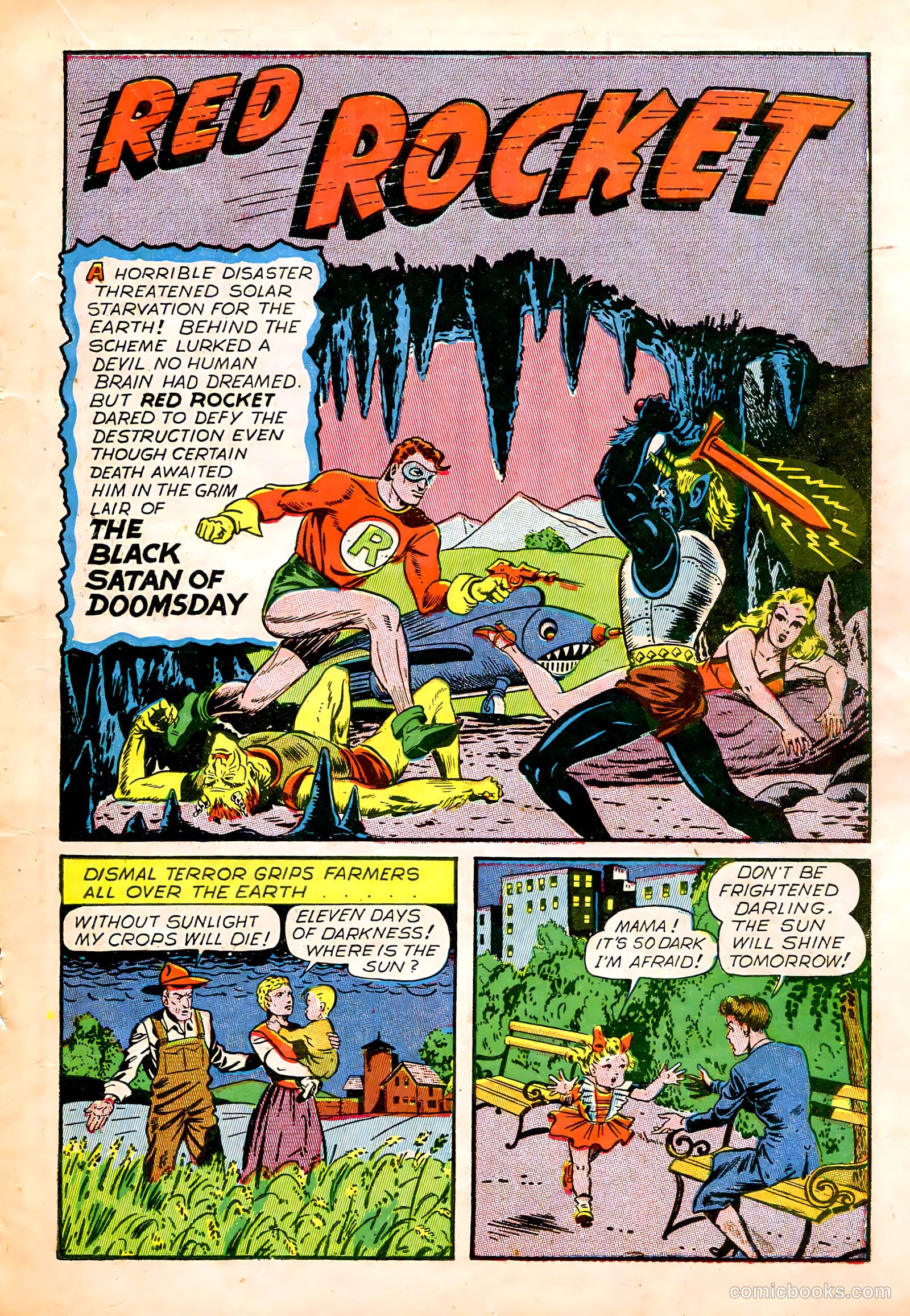Captain Flight Comics #8 (1945) — page 21 of 52