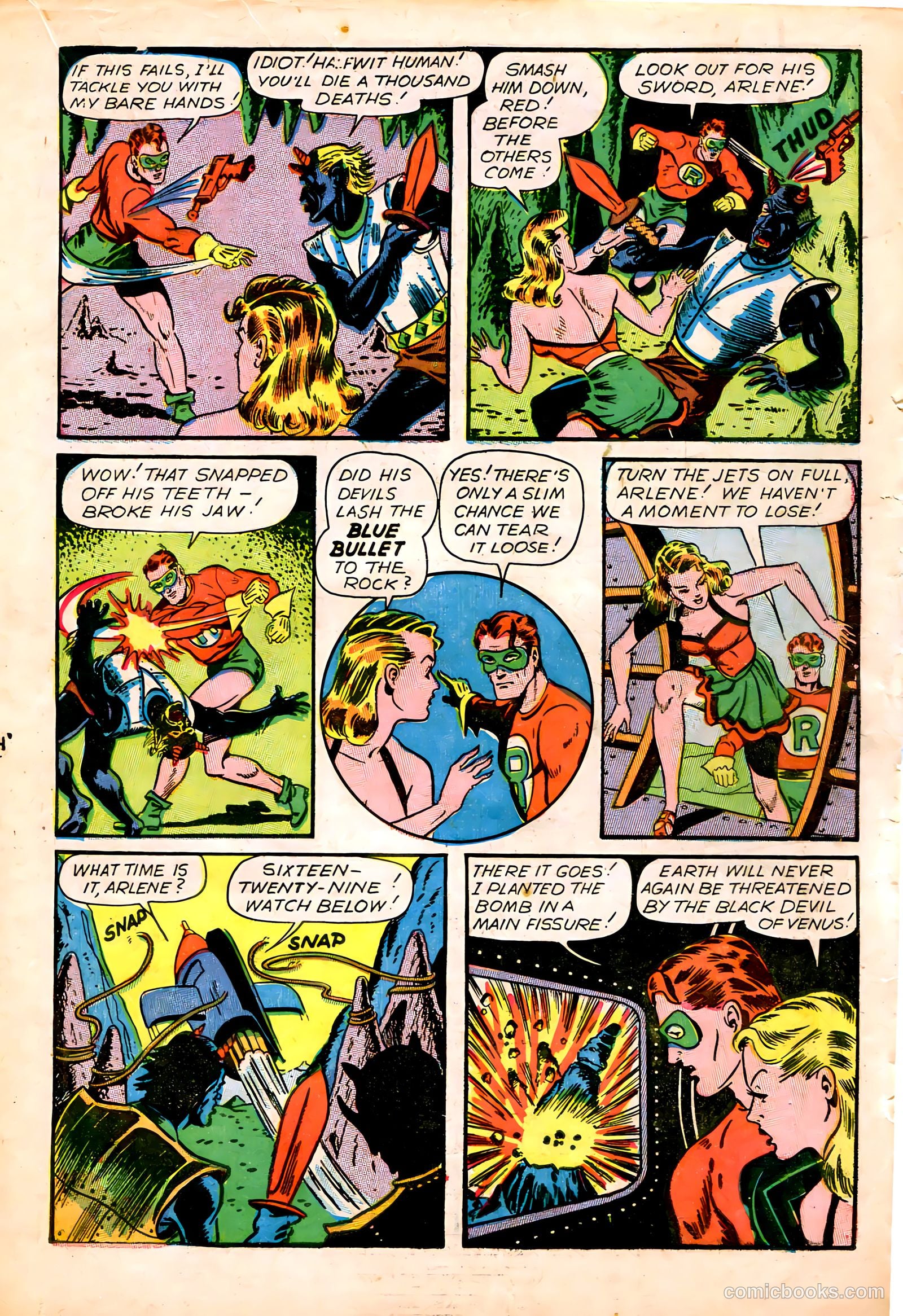 Captain Flight Comics #8 (1945) — page 27 of 52