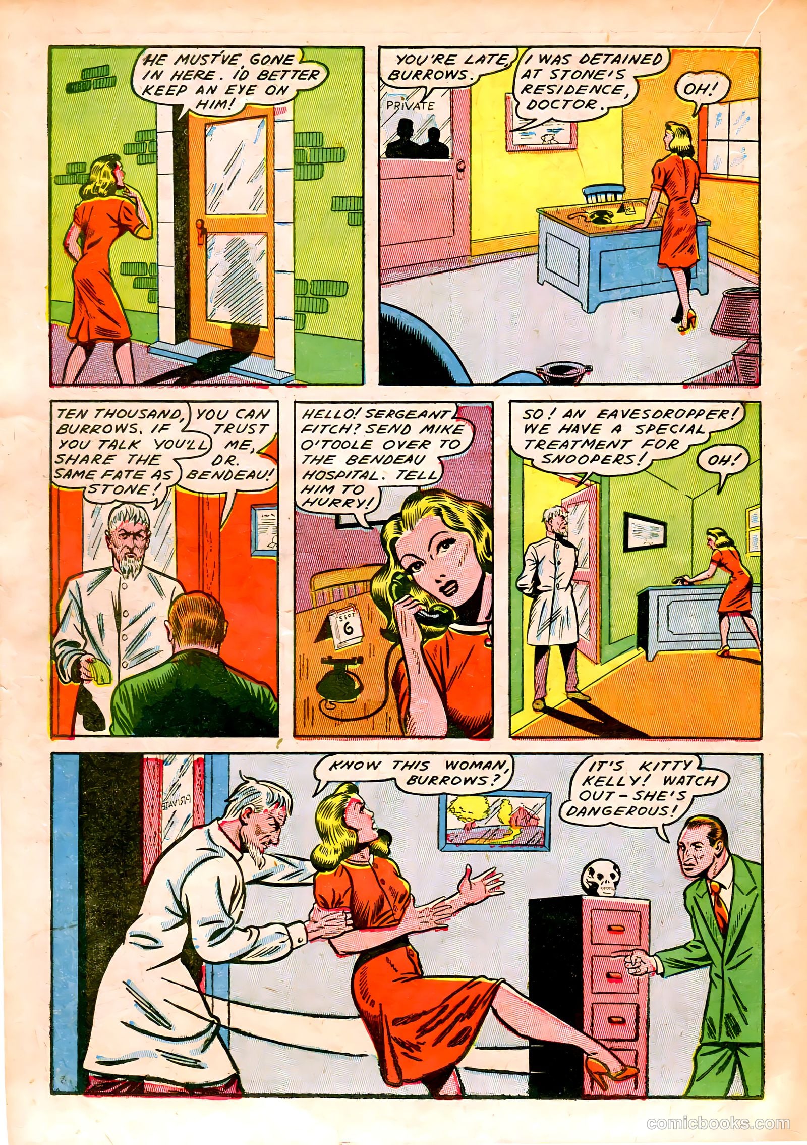 Captain Flight Comics #8 (1945) — page 32 of 52
