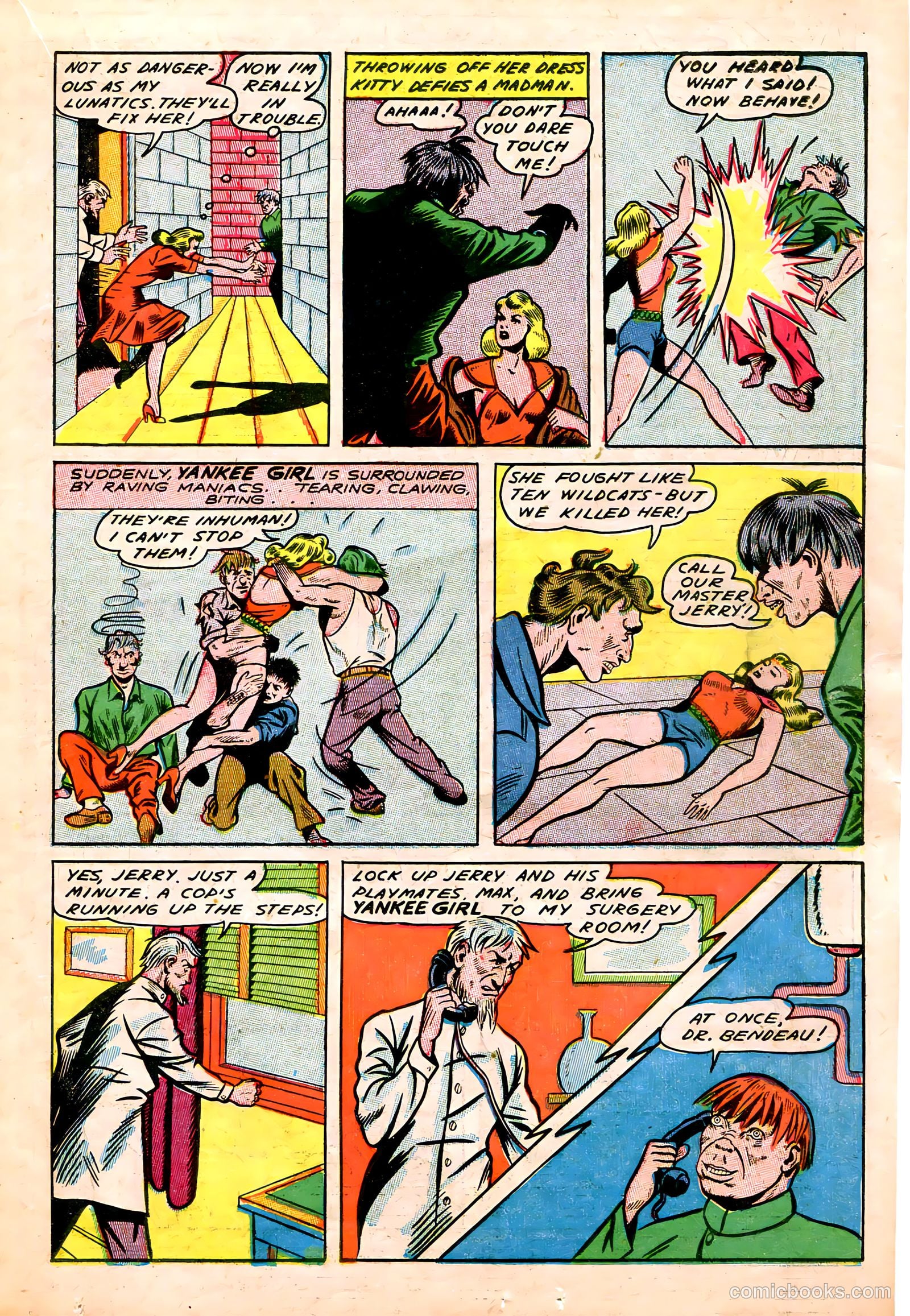 Captain Flight Comics #8 (1945) — page 33 of 52