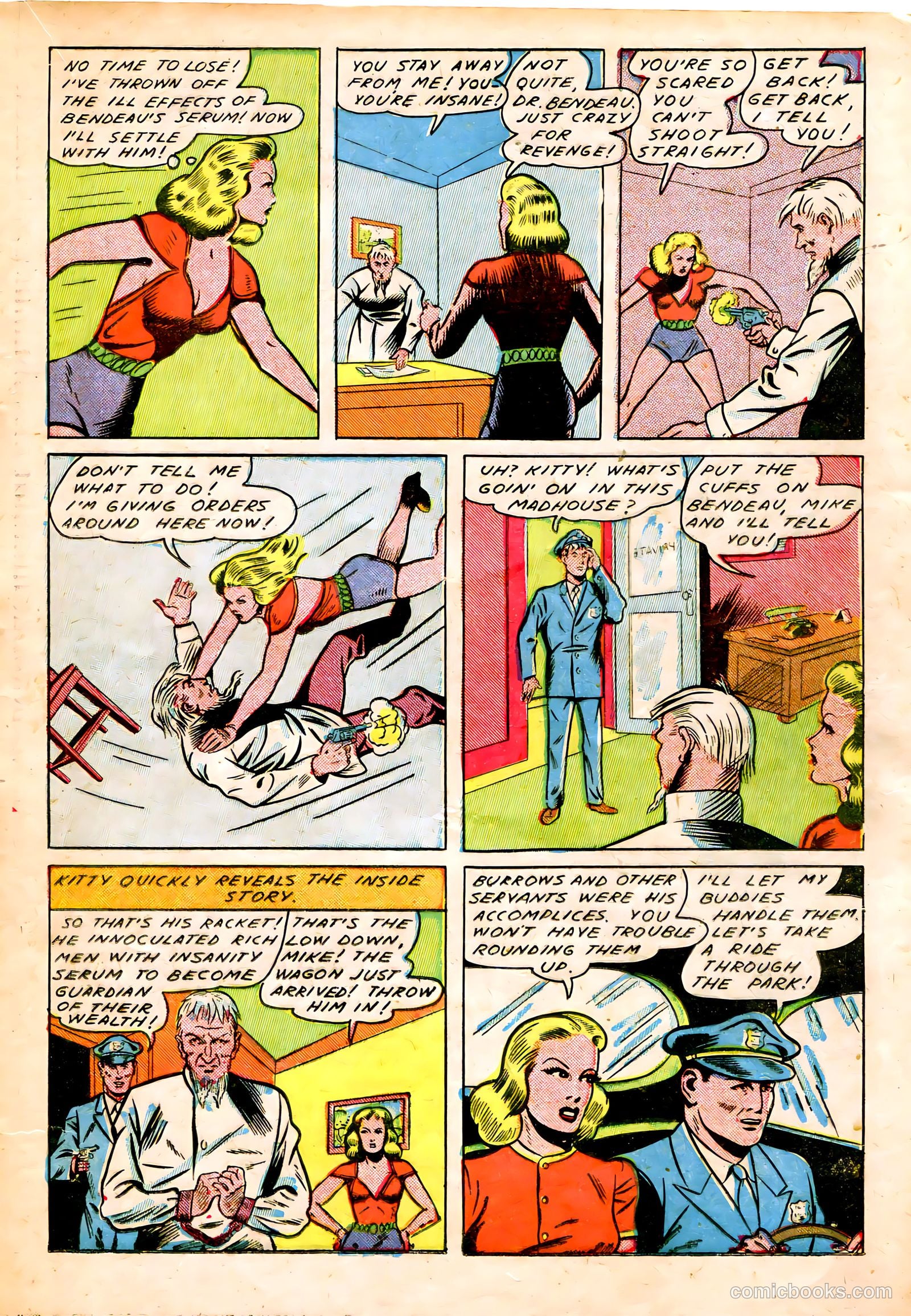 Captain Flight Comics #8 (1945) — page 35 of 52