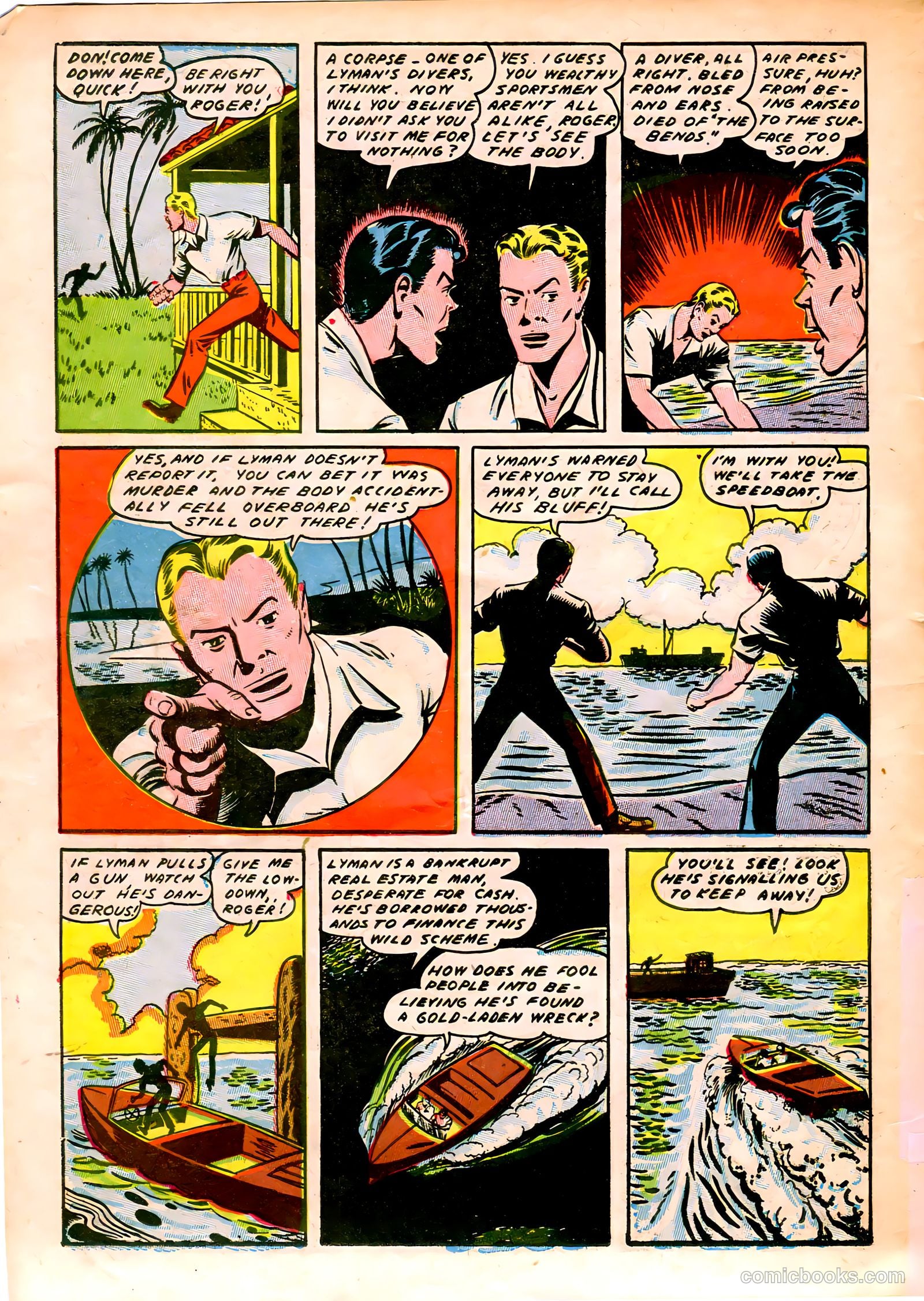 Captain Flight Comics #8 (1945) — page 38 of 52
