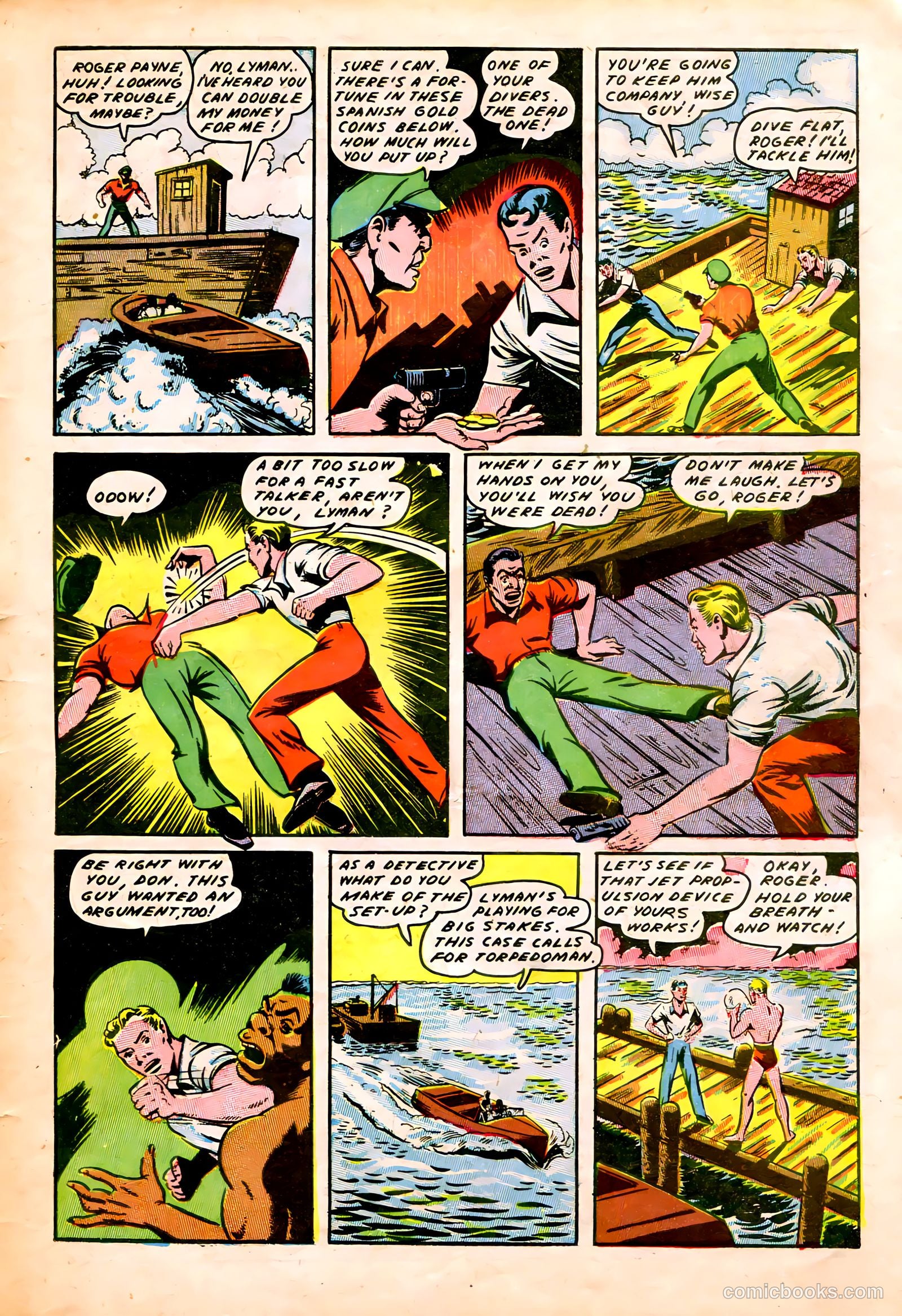 Captain Flight Comics #8 (1945) — page 39 of 52