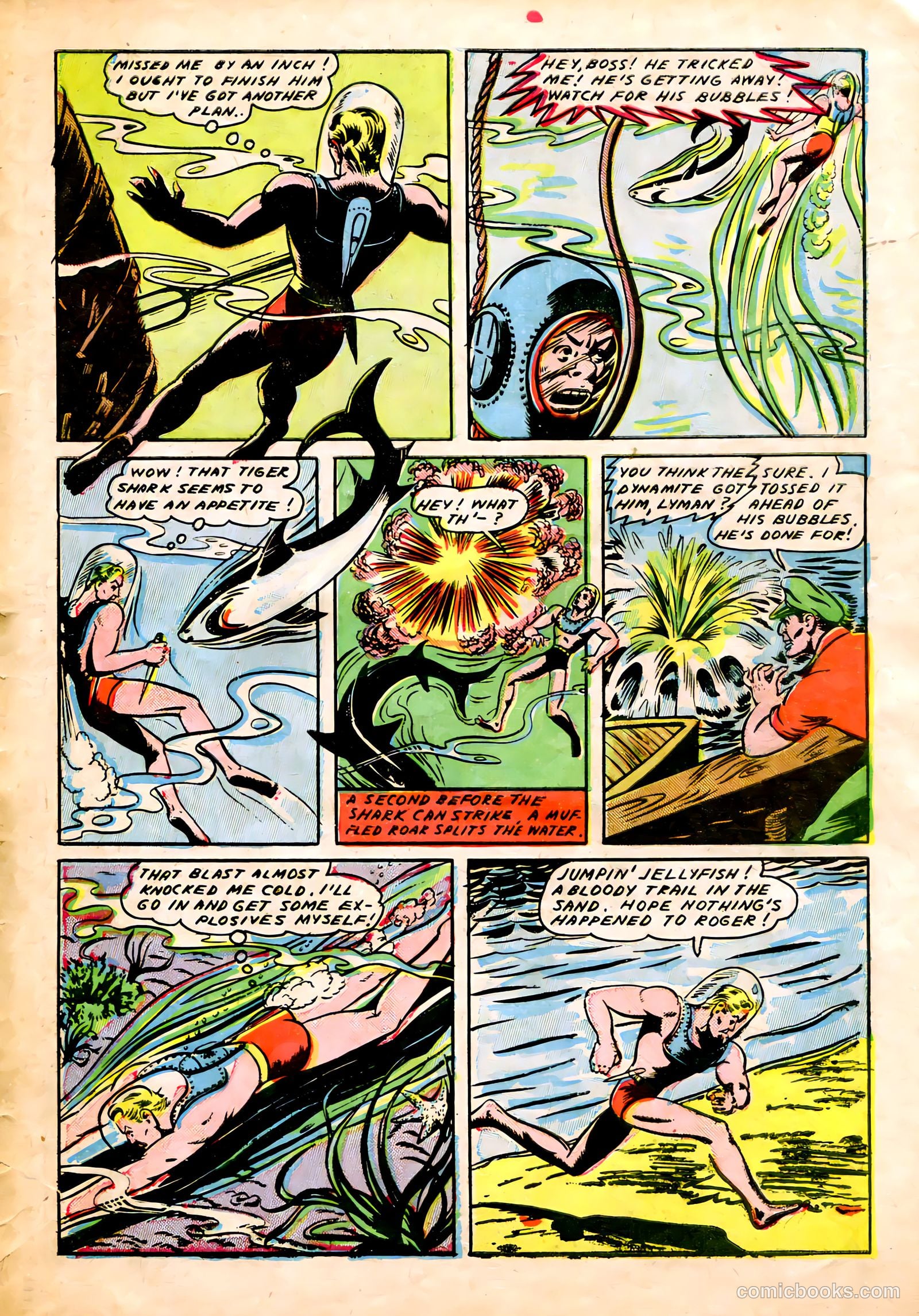 Captain Flight Comics #8 (1945) — page 41 of 52