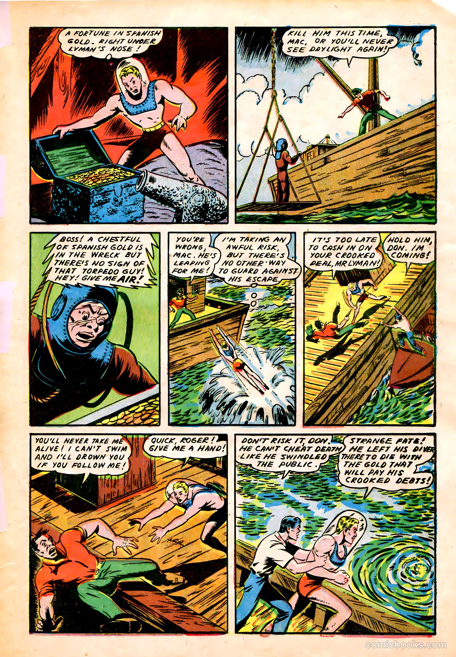 Captain Flight Comics #8 (1945) — page 43 of 52