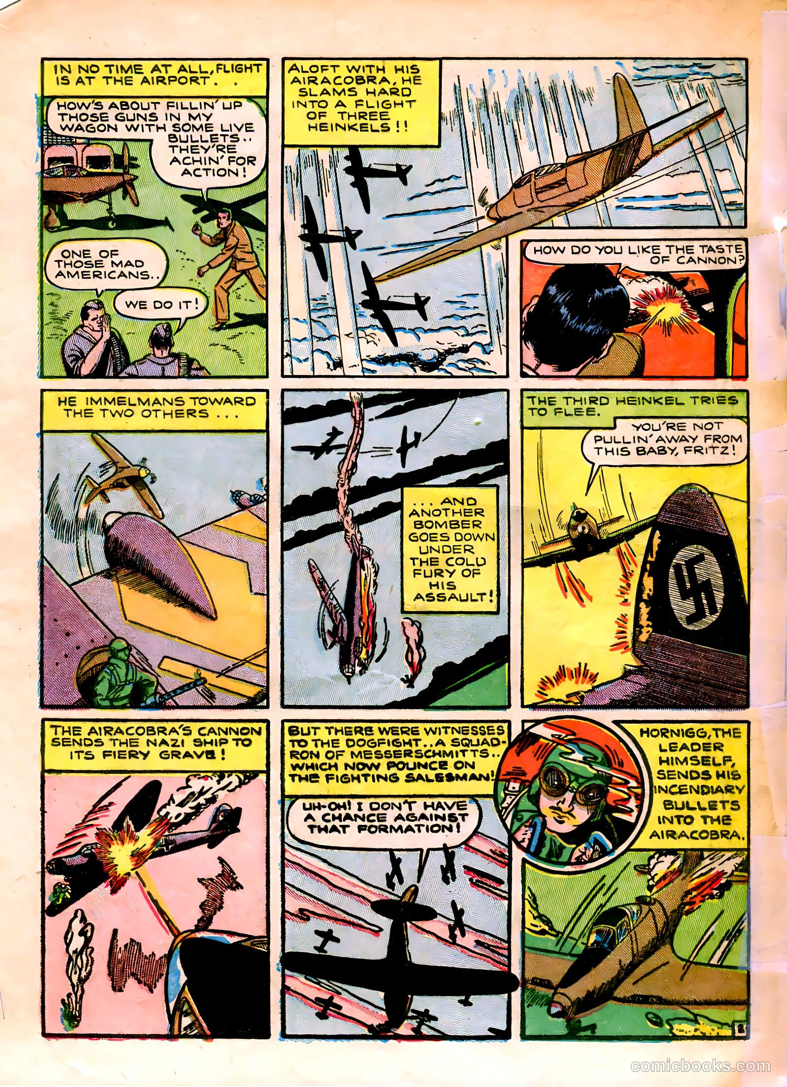 Captain Flight Comics #8 (1945) — page 46 of 52