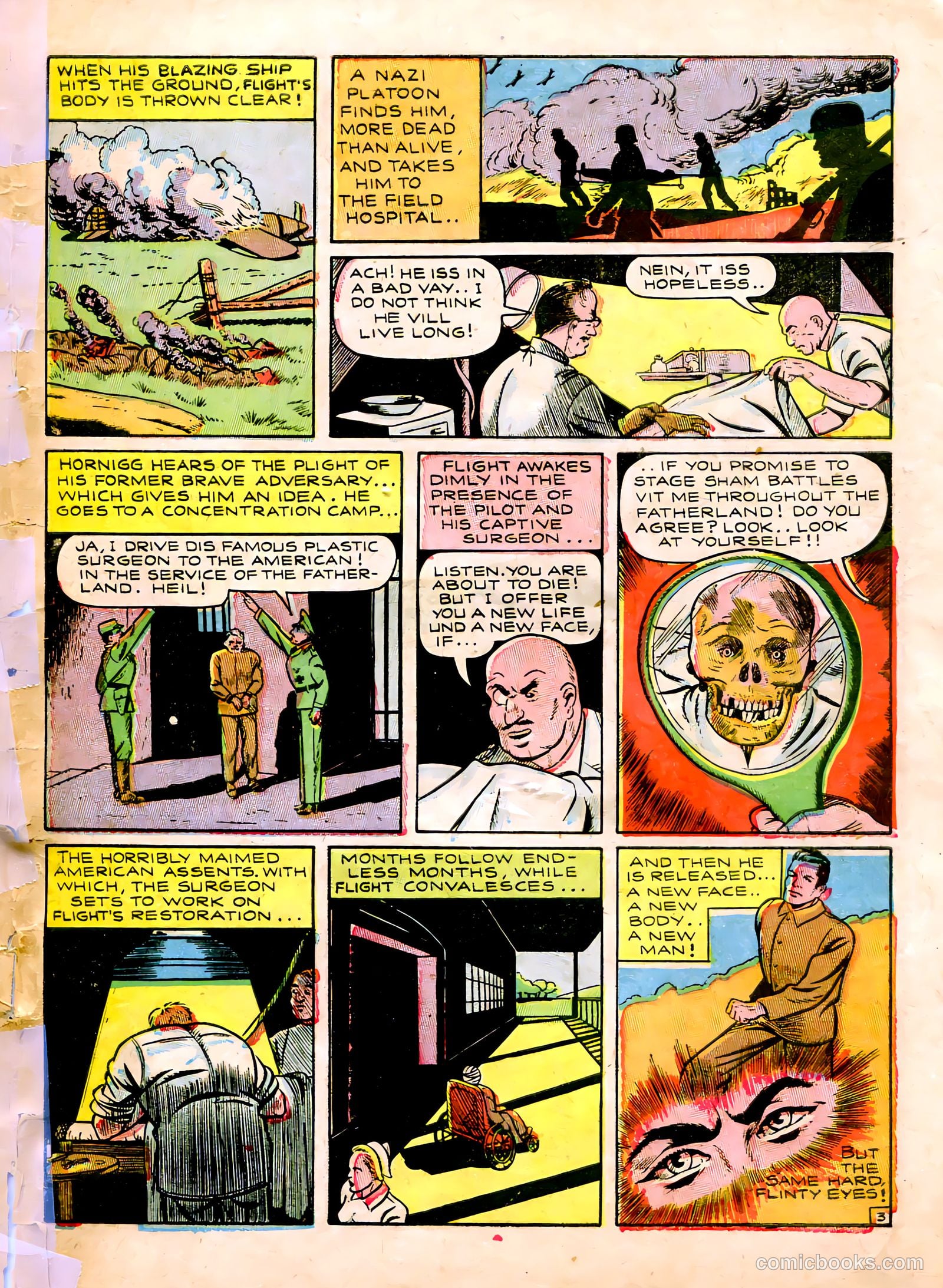 Captain Flight Comics #8 (1945) — page 47 of 52