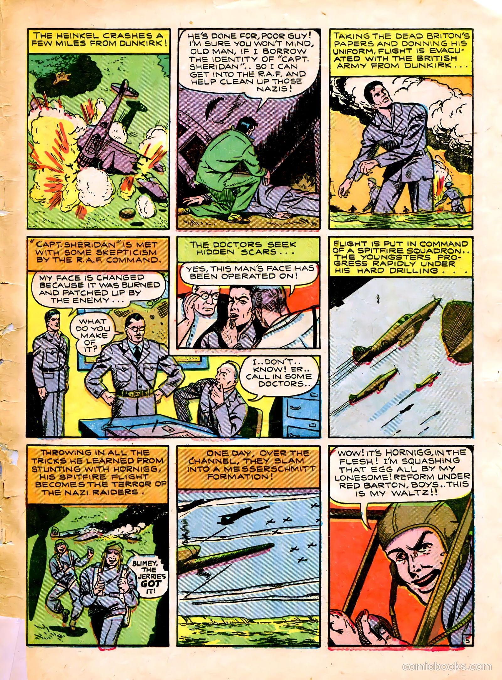 Captain Flight Comics #8 (1945) — page 49 of 52