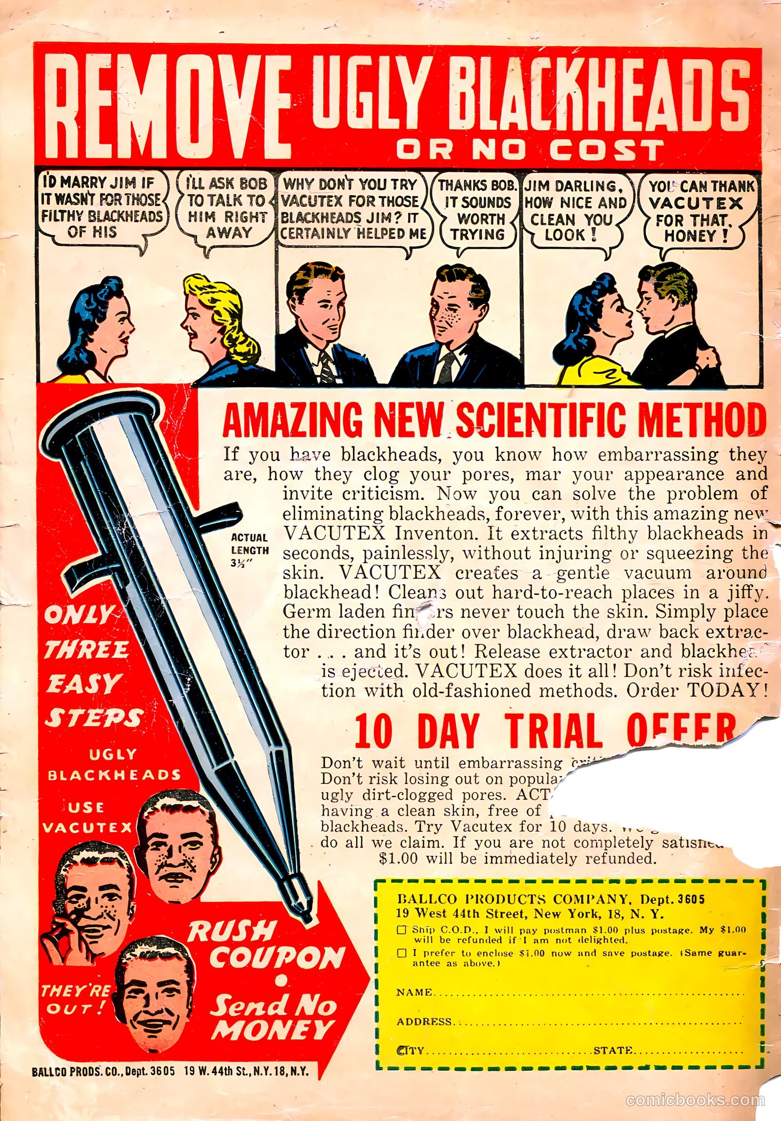 Captain Flight Comics #8 (1945) — page 52 of 52