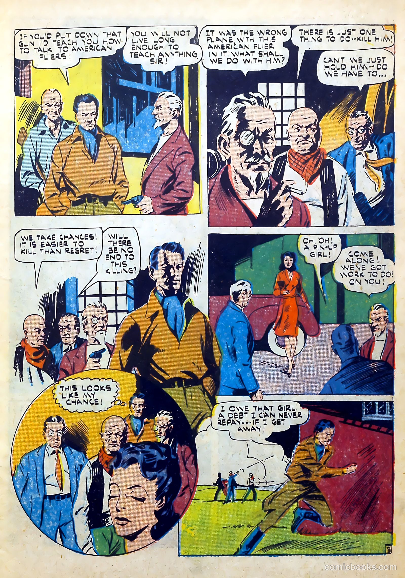 Captain Flight Comics #9 (1945) — page 4 of 49