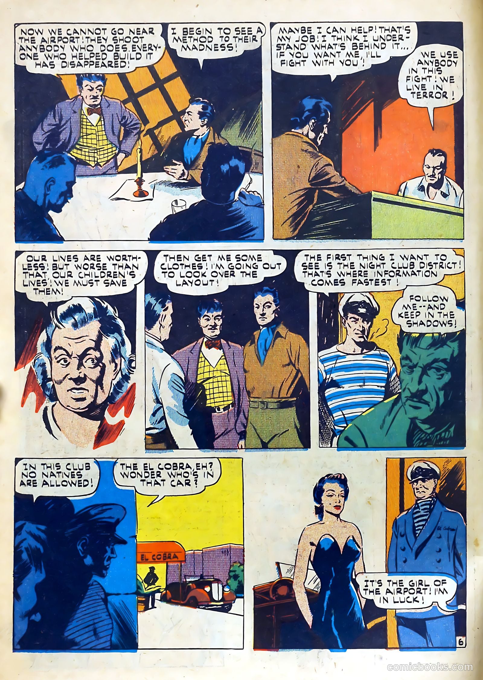 Captain Flight Comics #9 (1945) — page 7 of 49