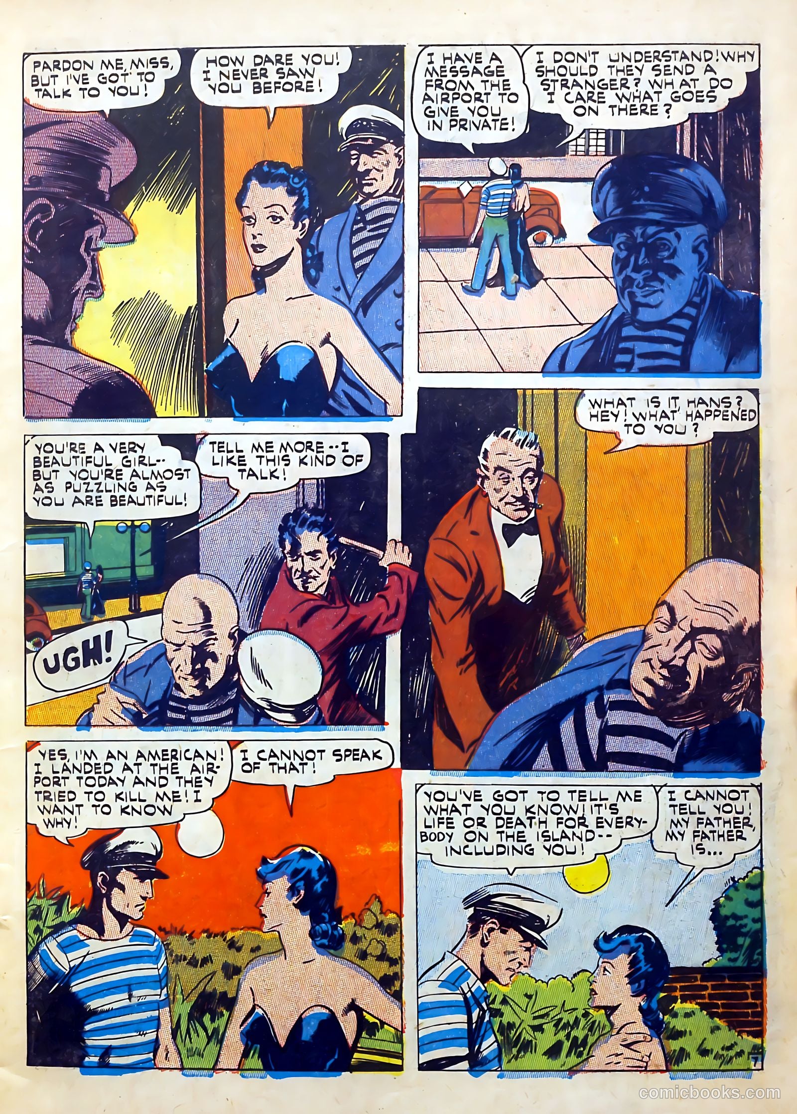 Captain Flight Comics #9 (1945) — page 8 of 49