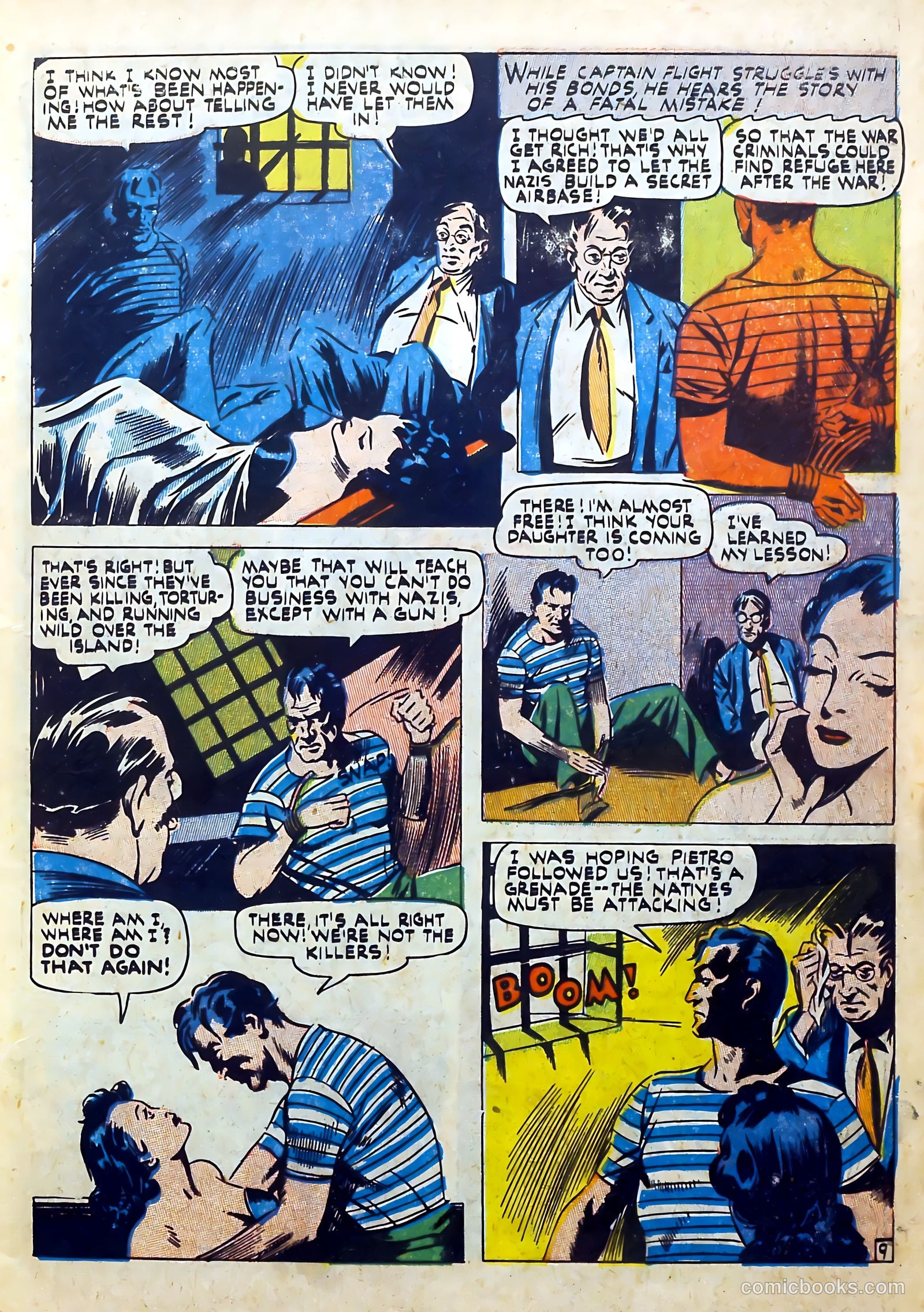 Captain Flight Comics #9 (1945) — page 10 of 49