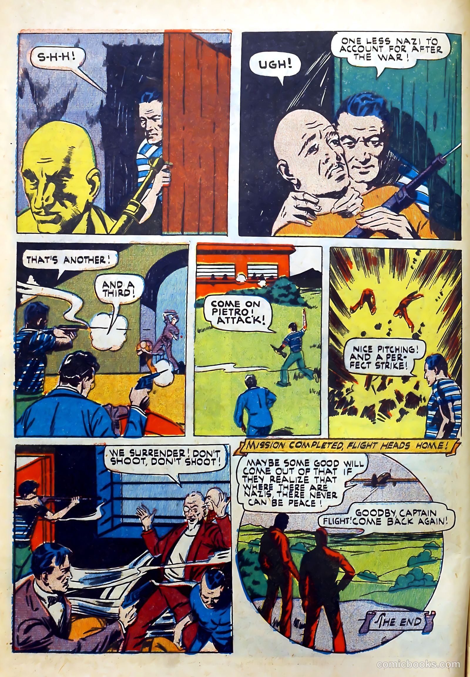 Captain Flight Comics #9 (1945) — page 11 of 49