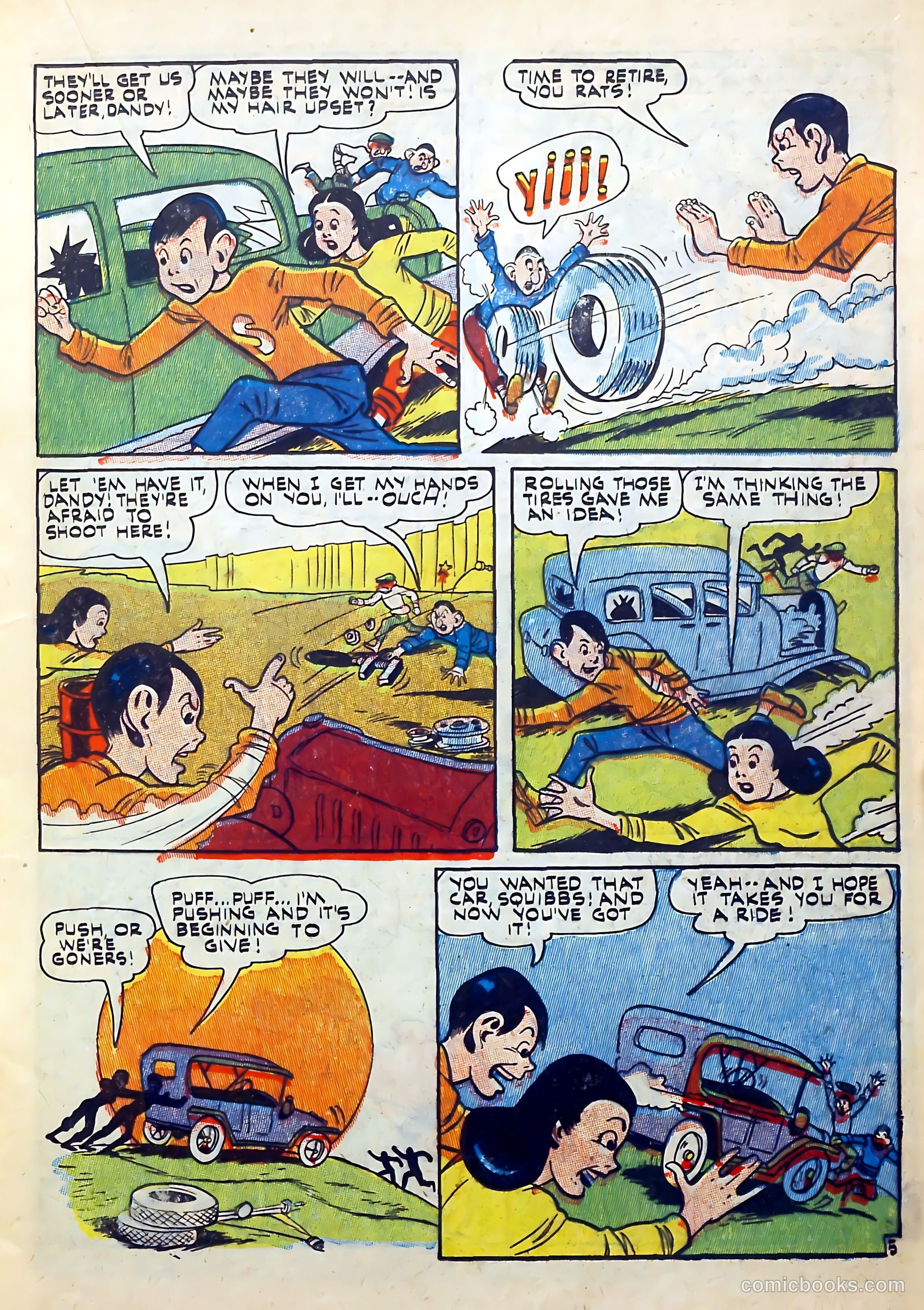 Captain Flight Comics #9 (1945) — page 16 of 49