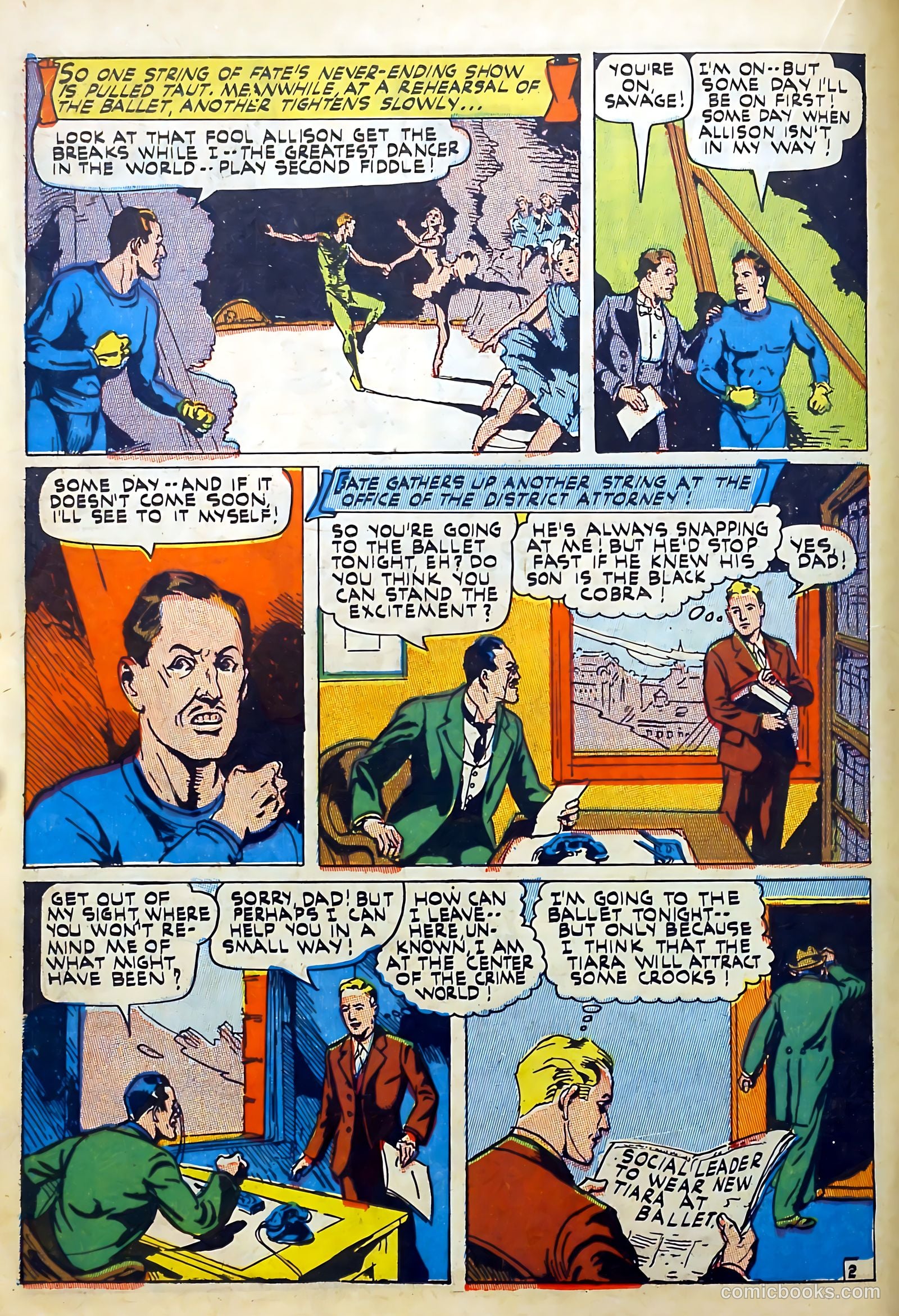 Captain Flight Comics #9 (1945) — page 19 of 49