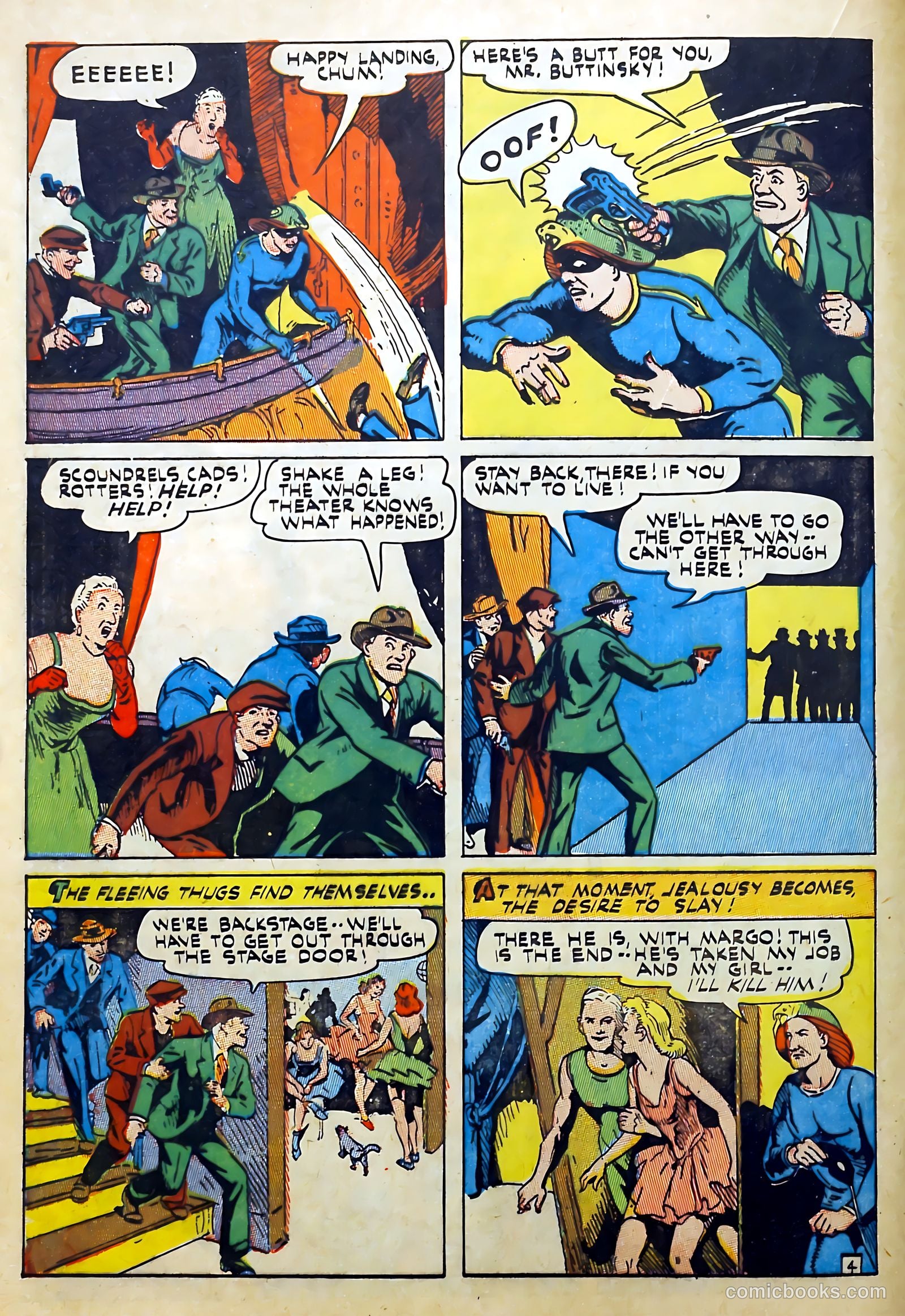 Captain Flight Comics #9 (1945) — page 21 of 49
