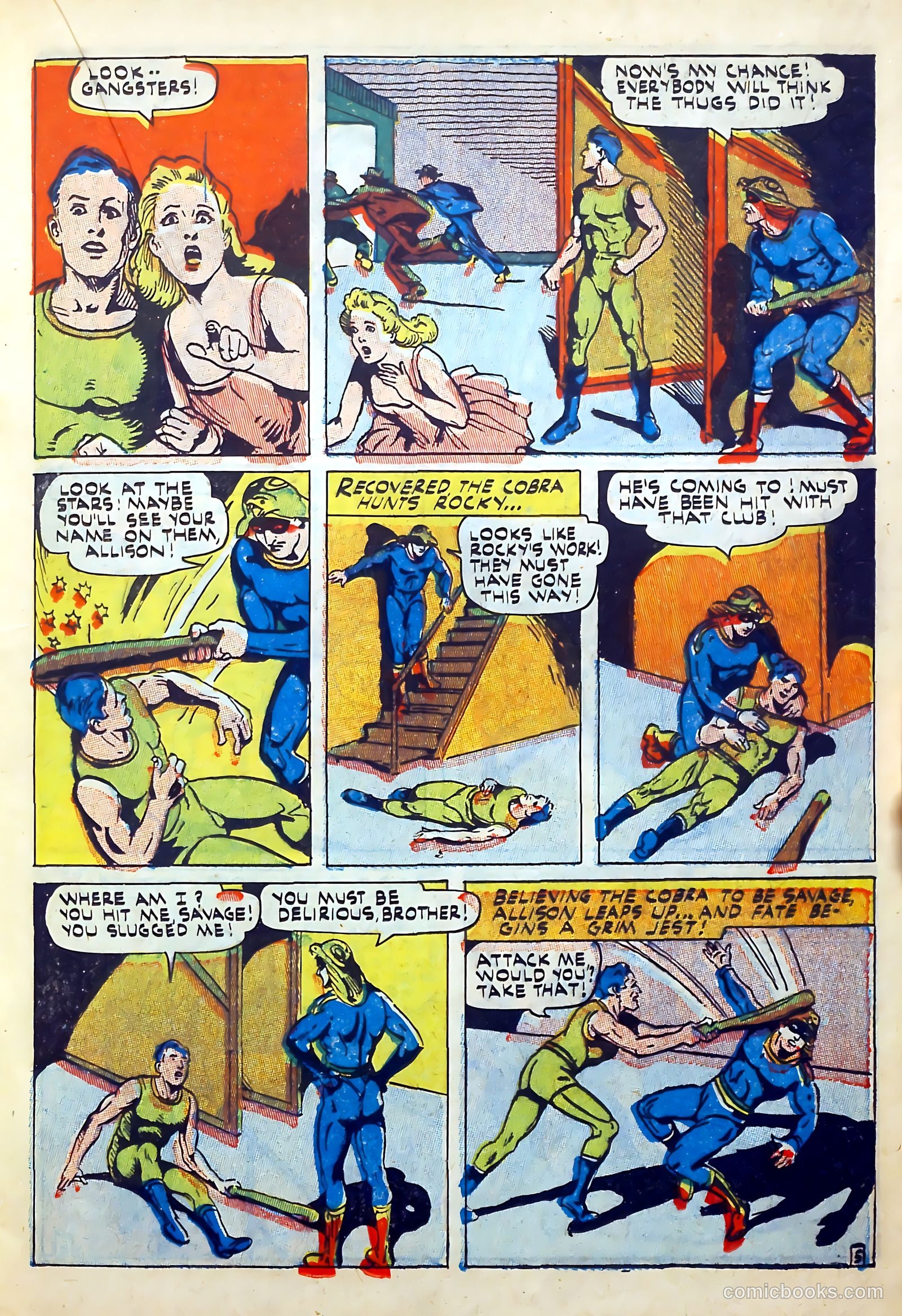Captain Flight Comics #9 (1945) — page 22 of 49
