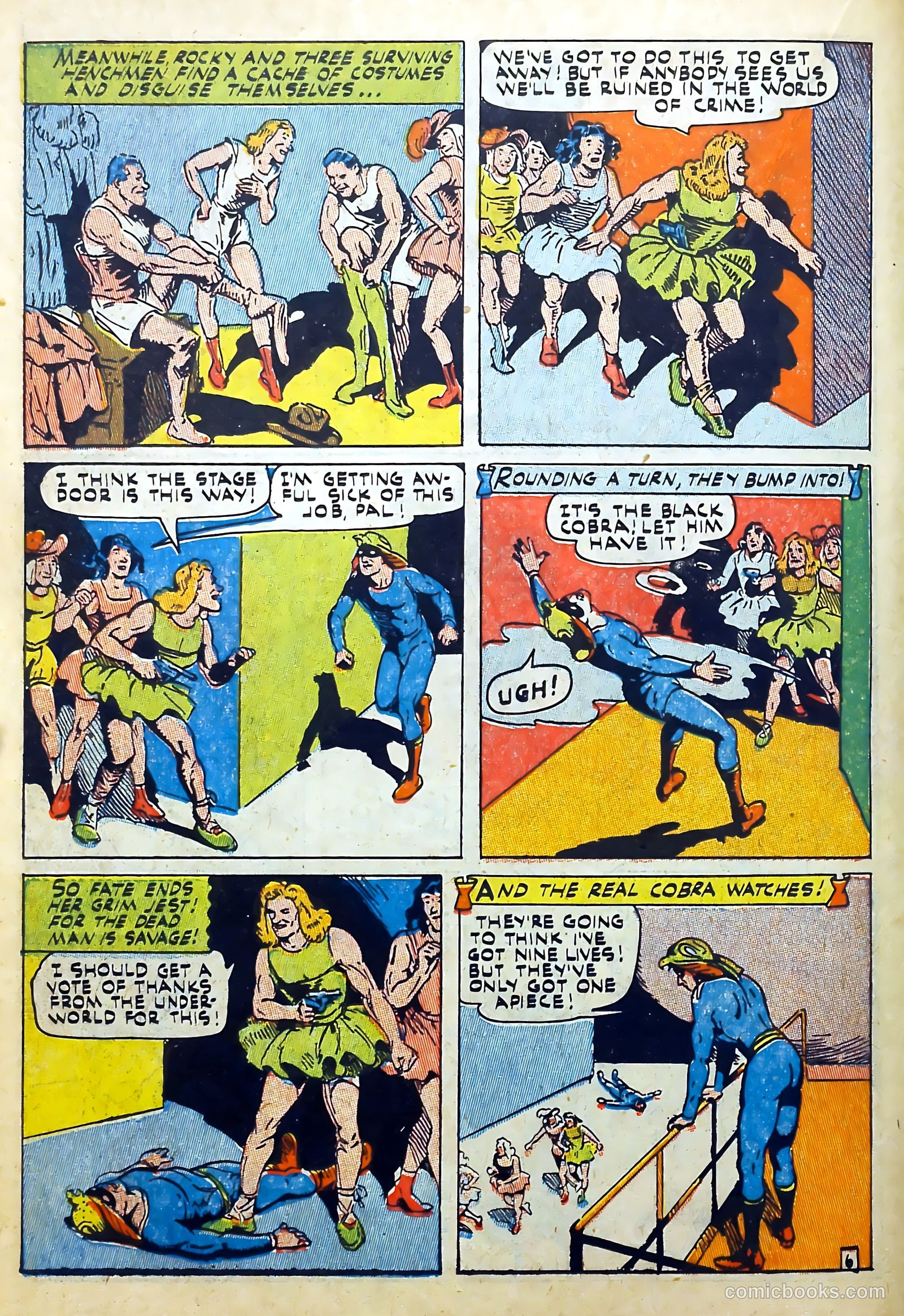 Captain Flight Comics #9 (1945) — page 23 of 49