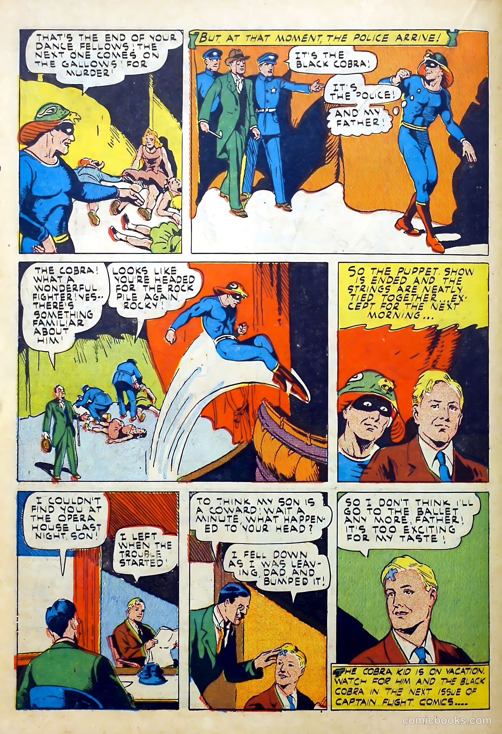 Captain Flight Comics #9 (1945) — page 25 of 49