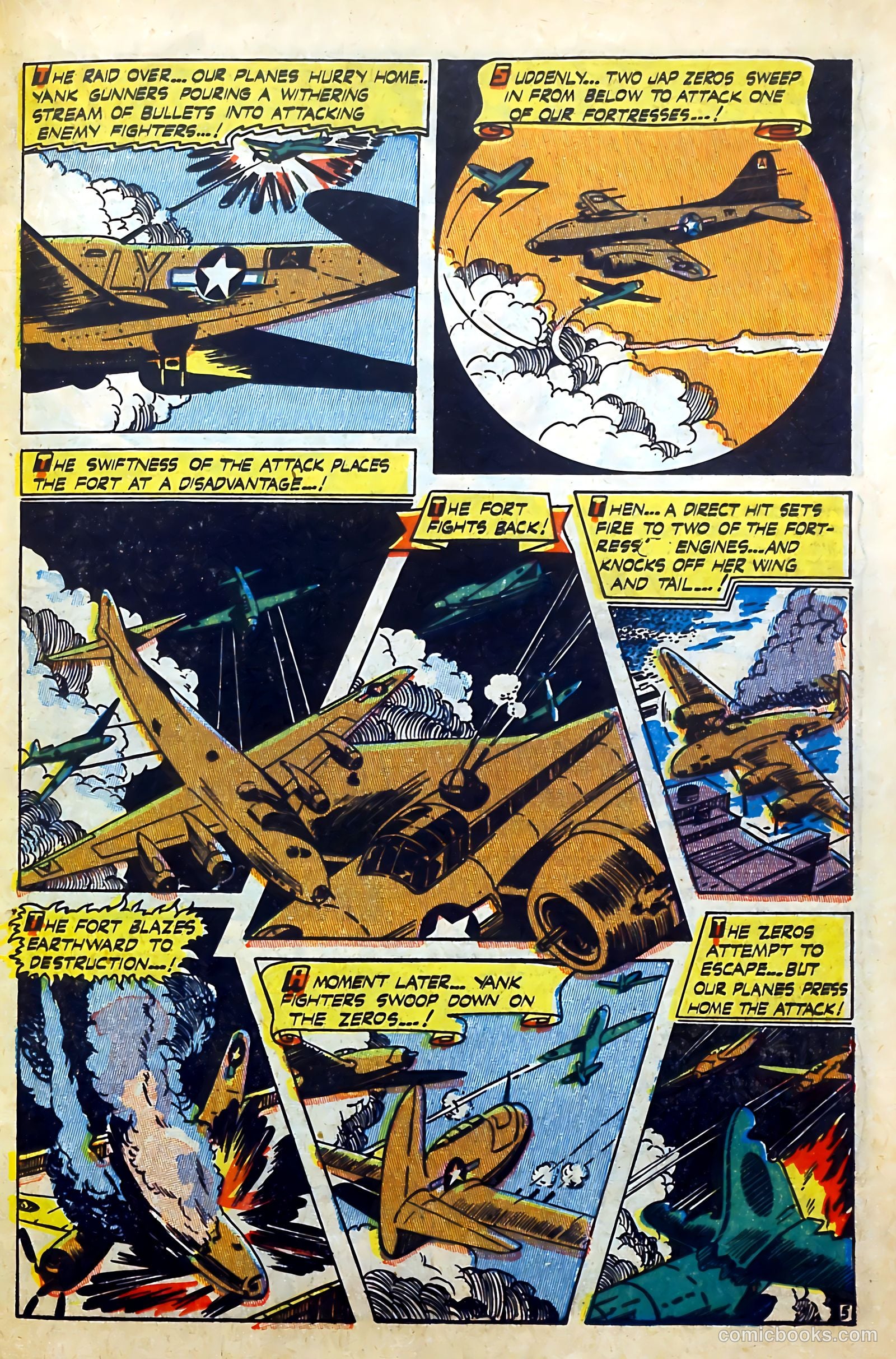 Captain Flight Comics #9 (1945) — page 34 of 49