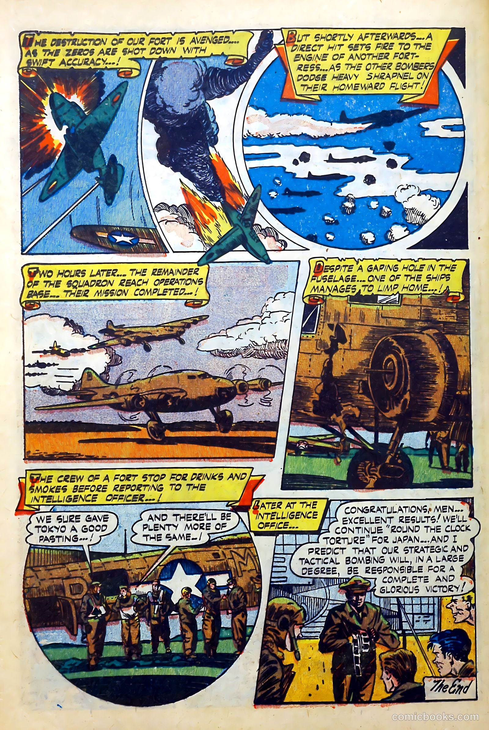 Captain Flight Comics #9 (1945) — page 35 of 49