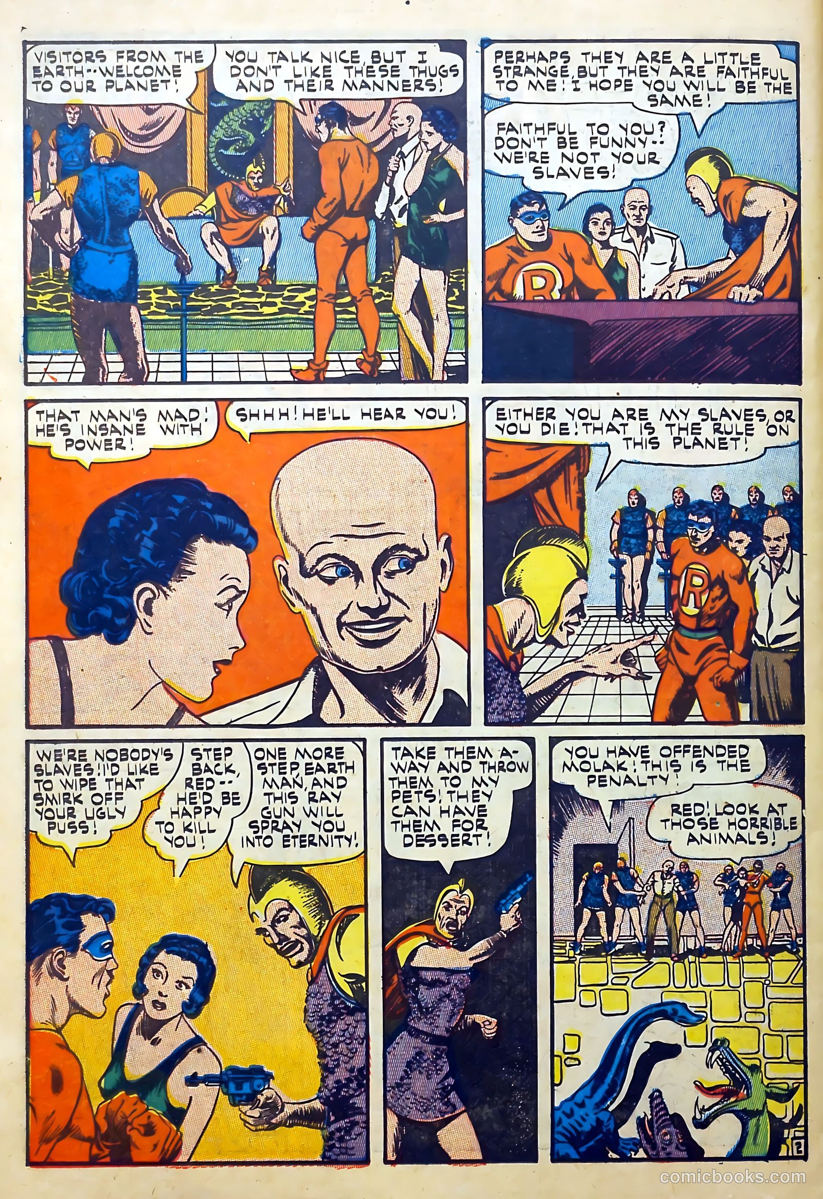 Captain Flight Comics #9 (1945) — page 37 of 49