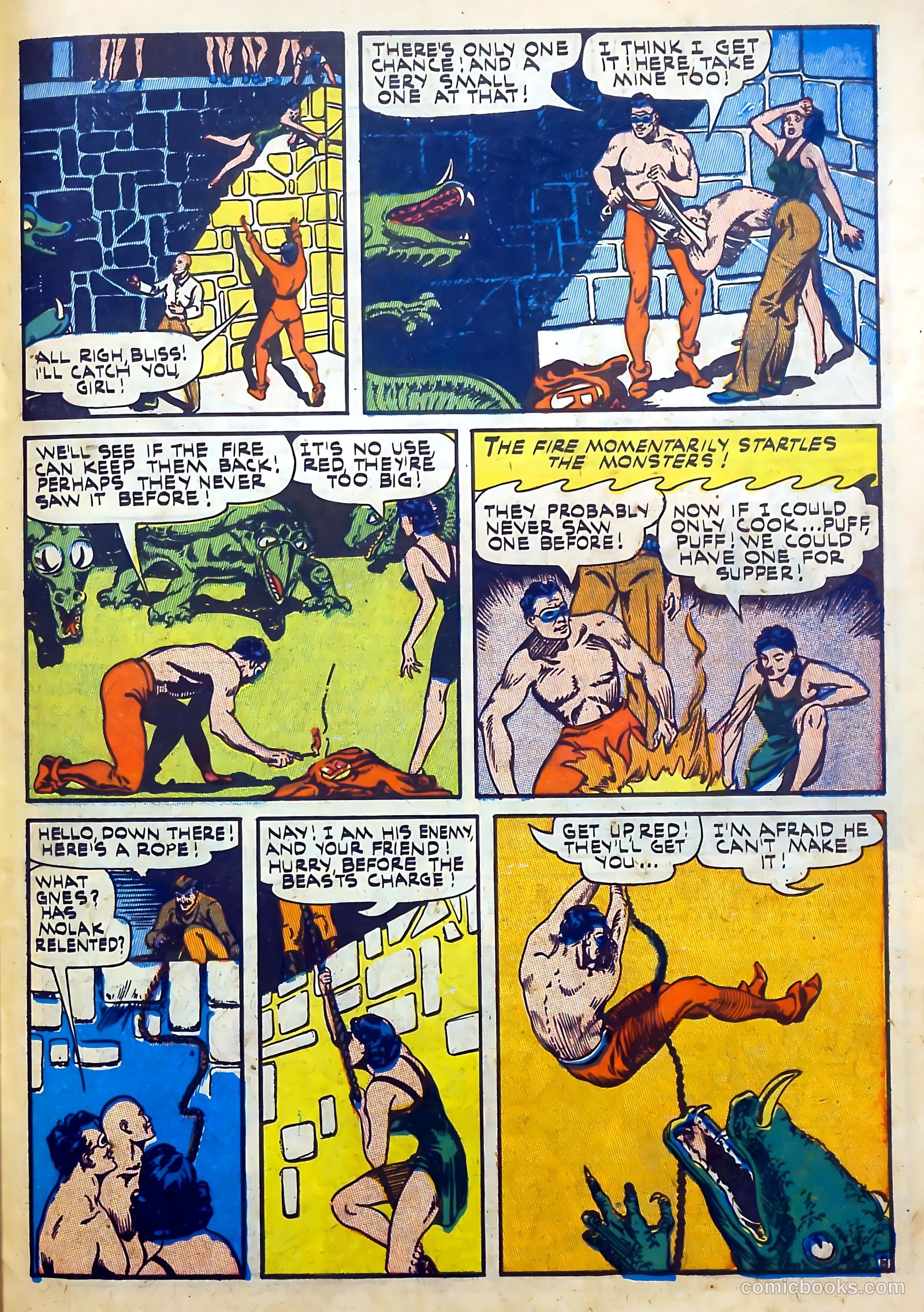 Captain Flight Comics #9 (1945) — page 38 of 49