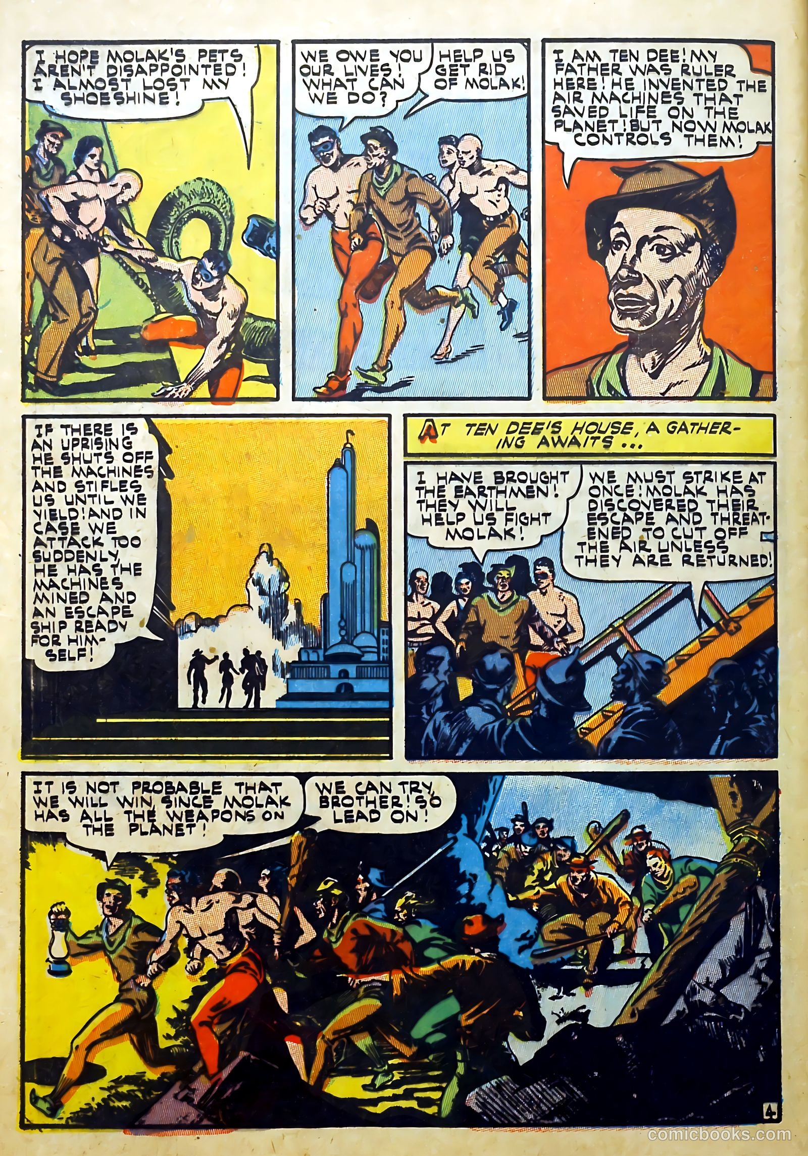 Captain Flight Comics #9 (1945) — page 39 of 49