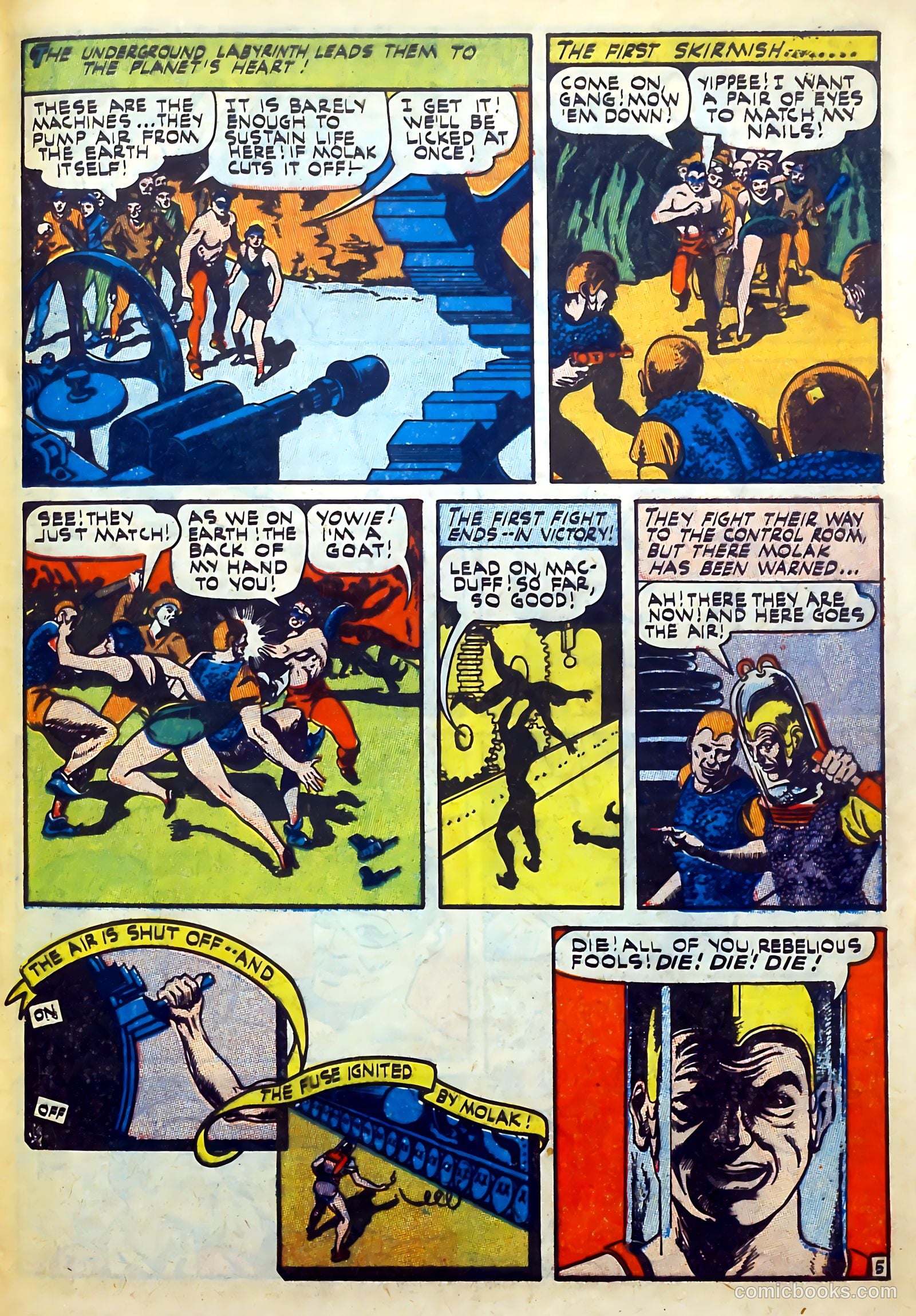Captain Flight Comics #9 (1945) — page 40 of 49