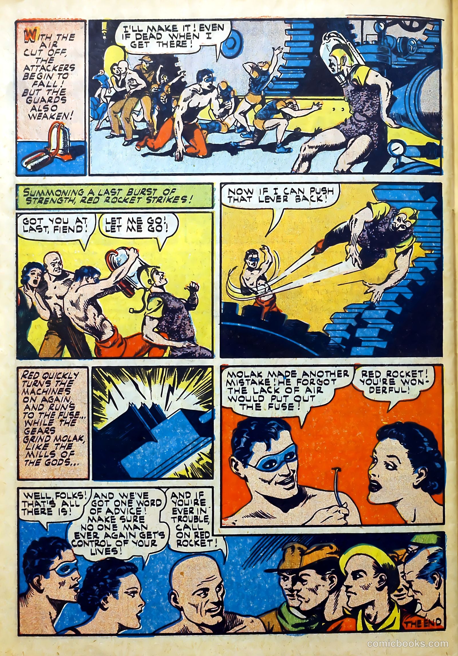 Captain Flight Comics #9 (1945) — page 41 of 49