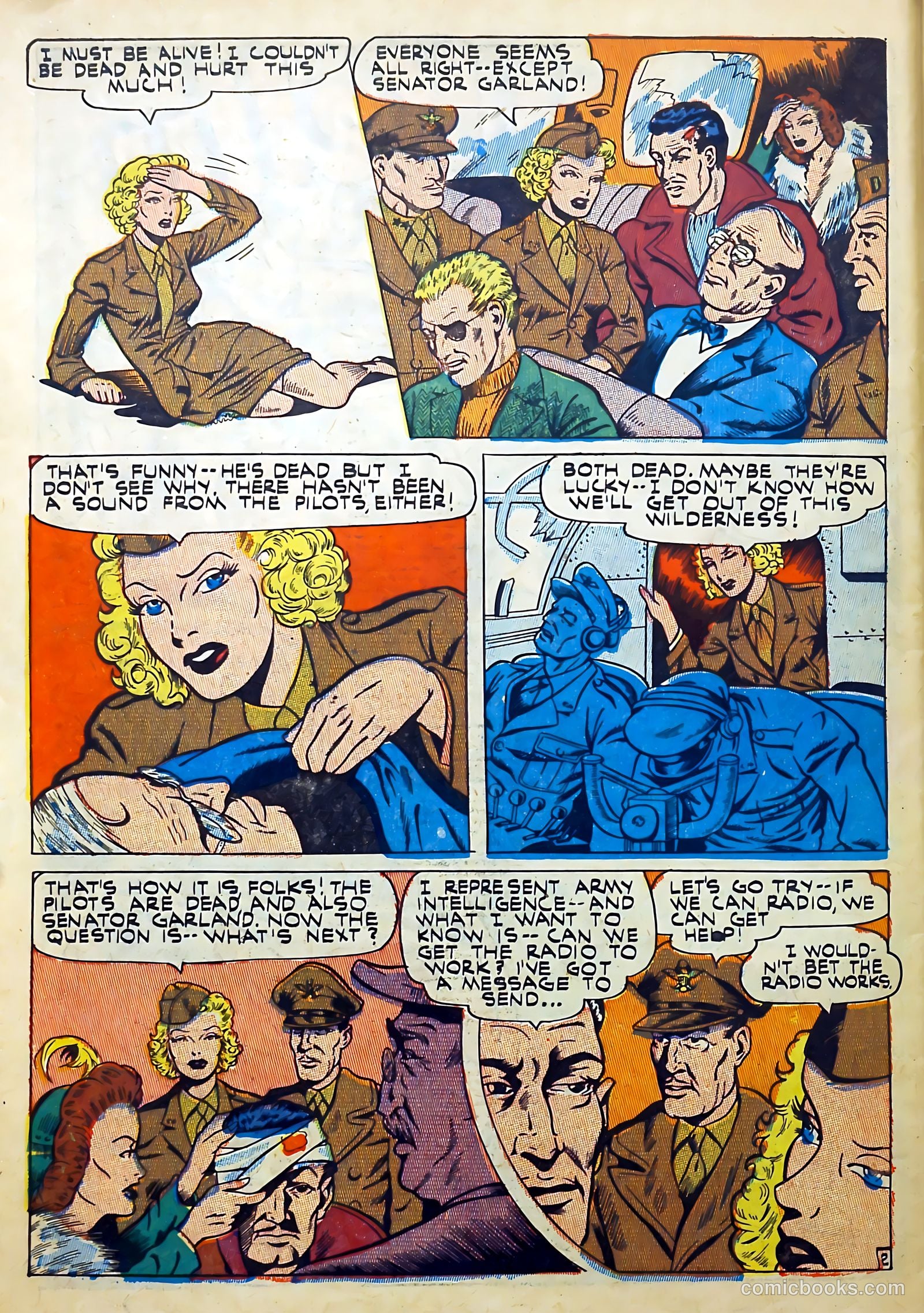 Captain Flight Comics #9 (1945) — page 43 of 49