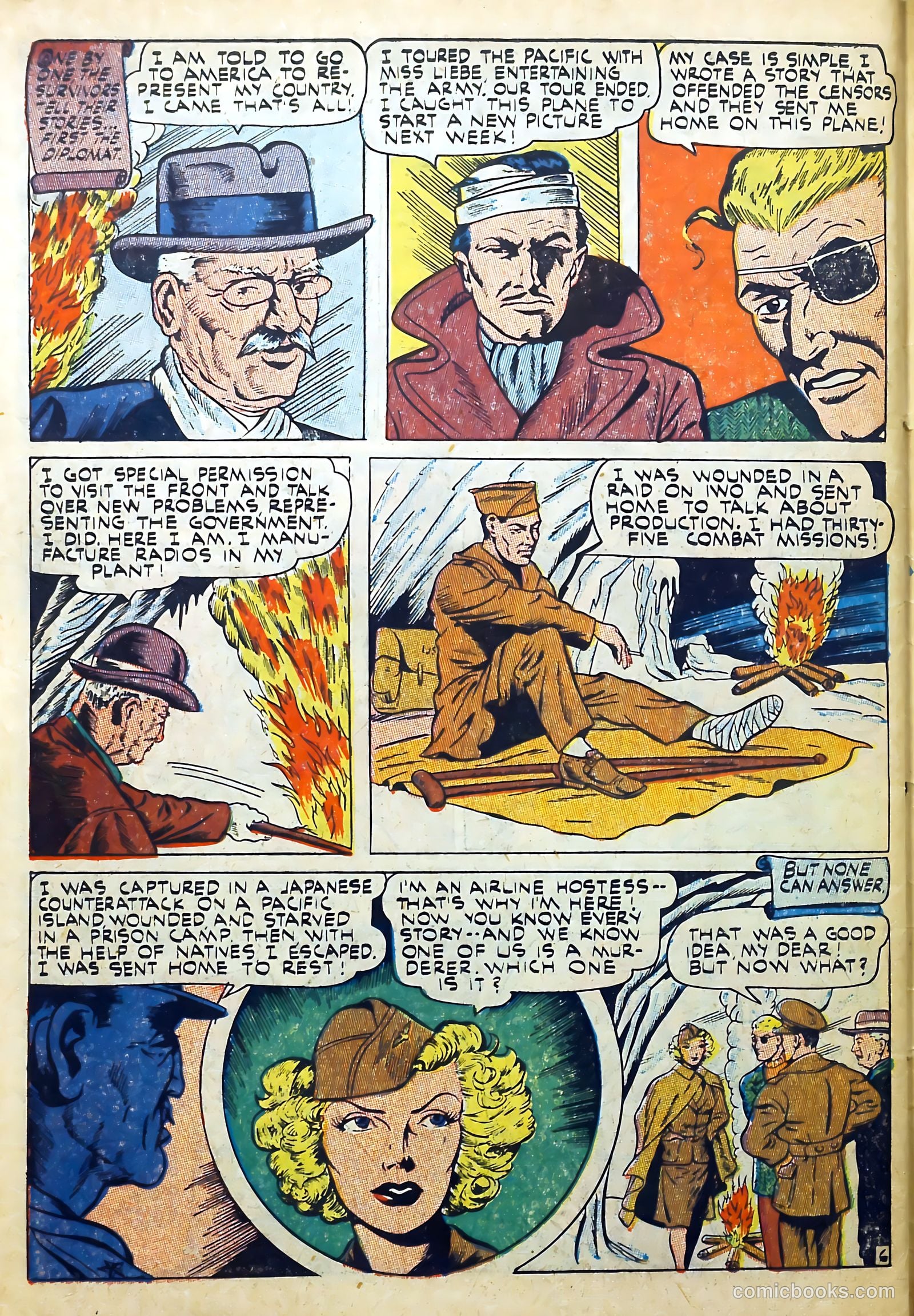 Captain Flight Comics #9 (1945) — page 47 of 49