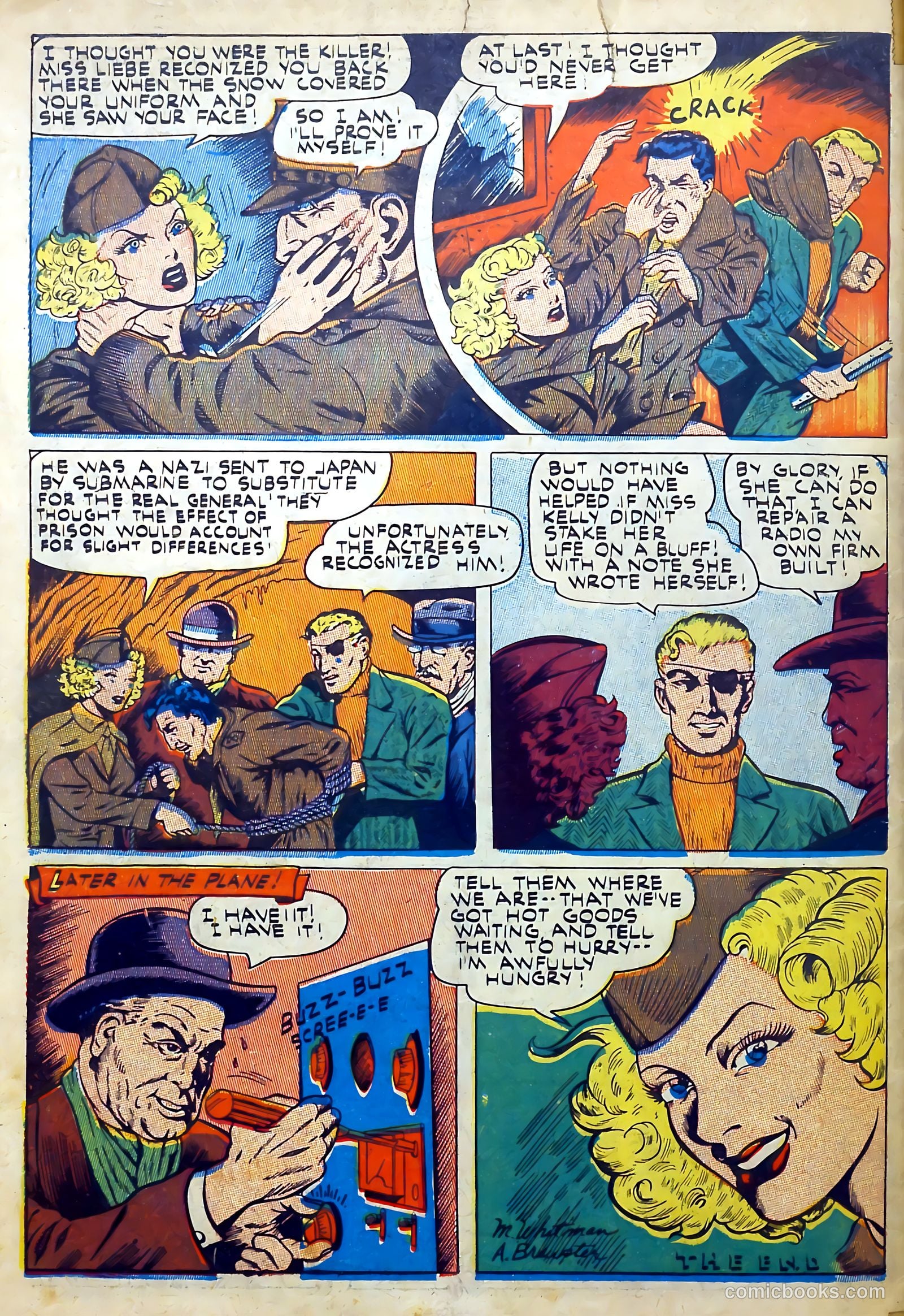Captain Flight Comics #9 (1945) — page 49 of 49