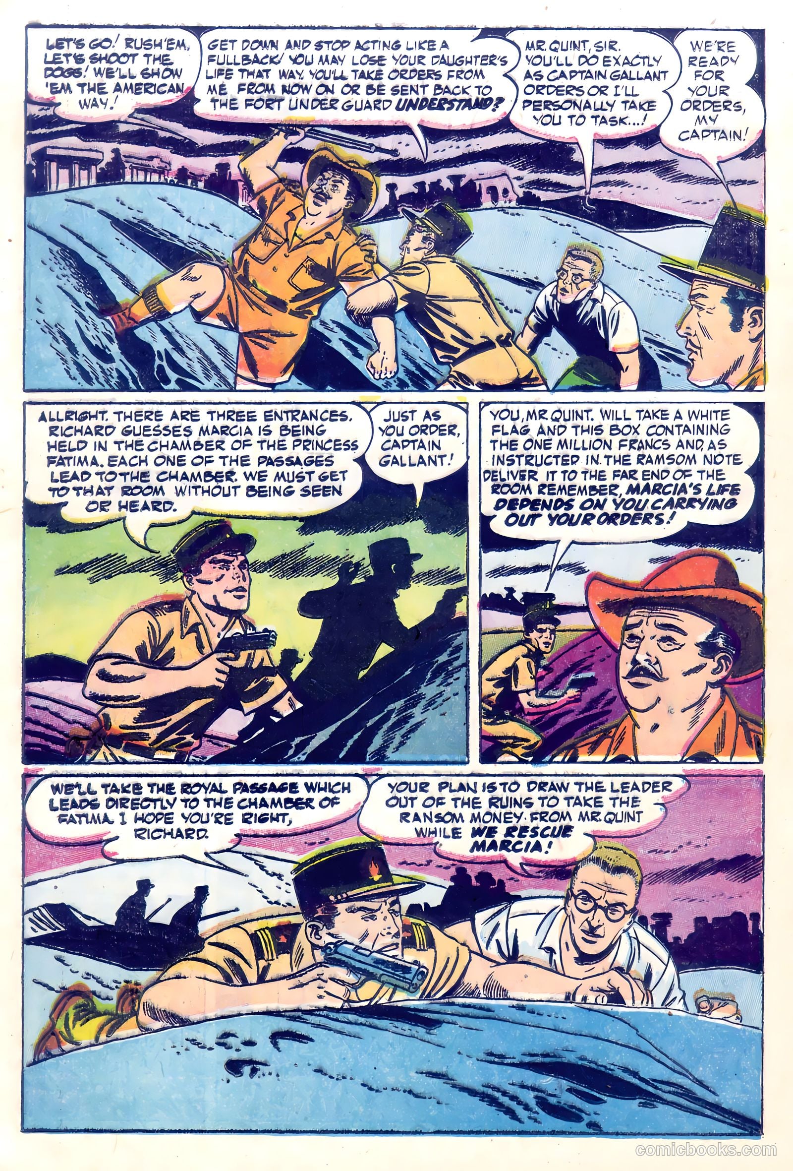 Captain Gallant #1 (1955) — page 20 of 36