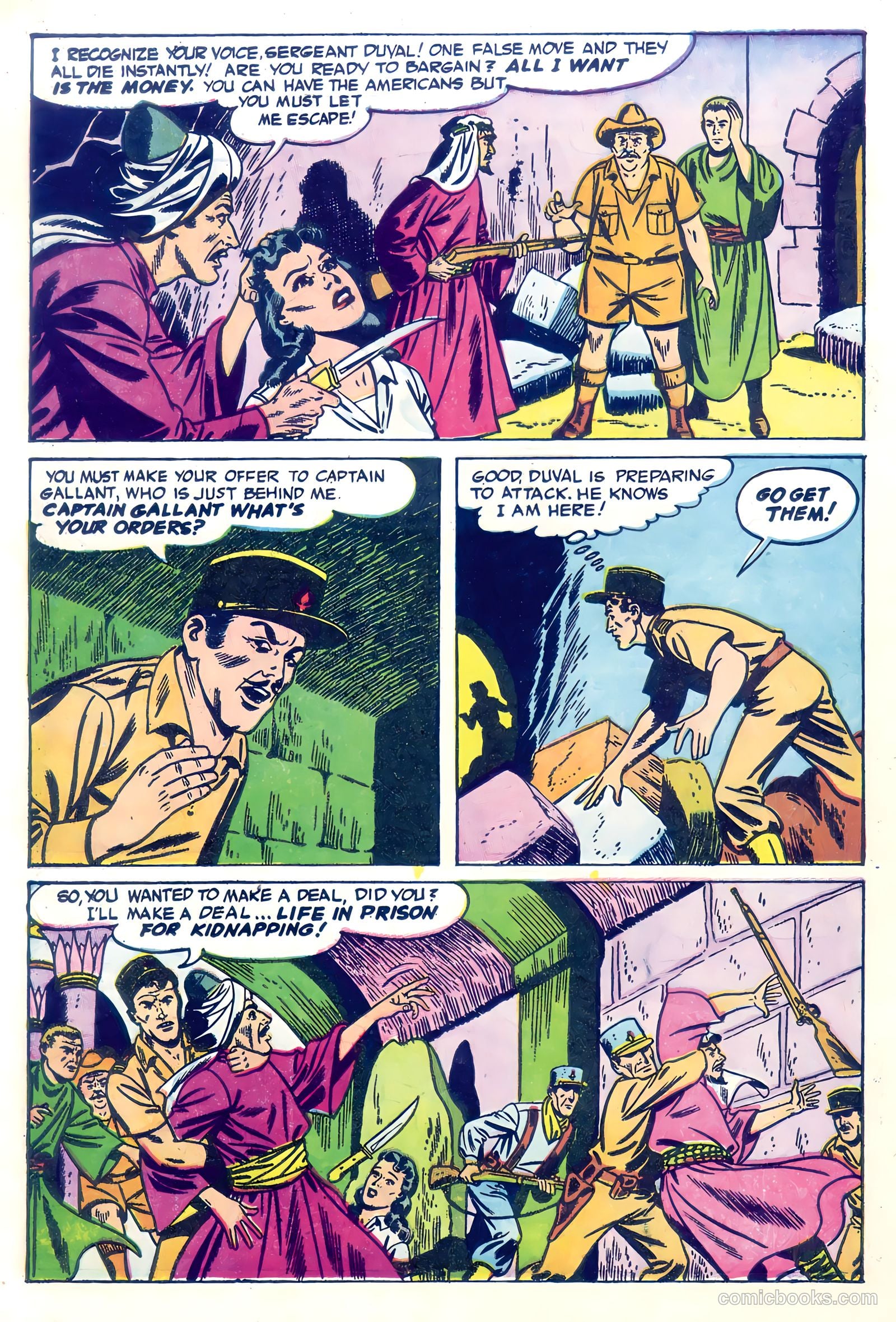 Captain Gallant #1 (1955) — page 22 of 36