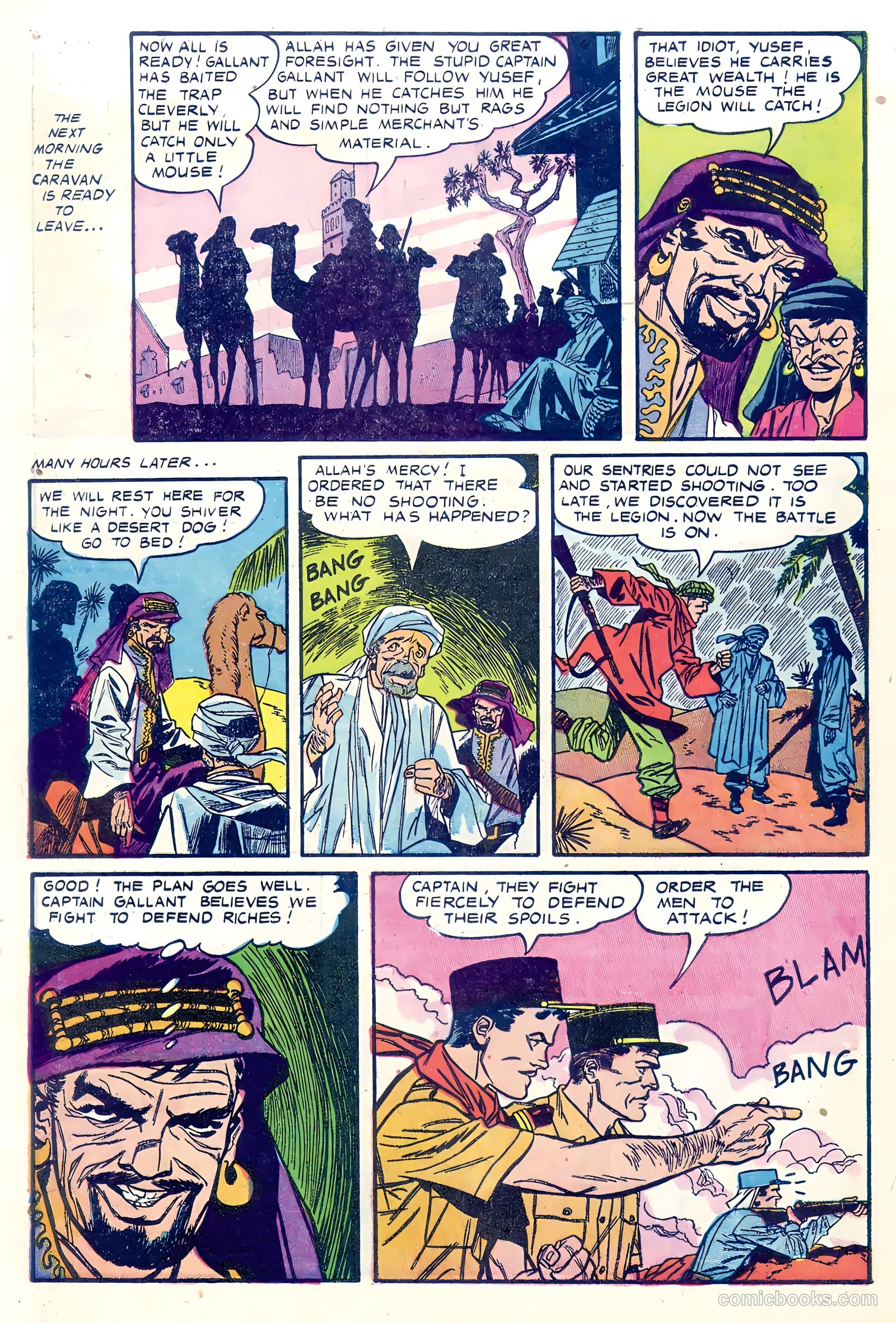 Captain Gallant #1 (1955) — page 30 of 36
