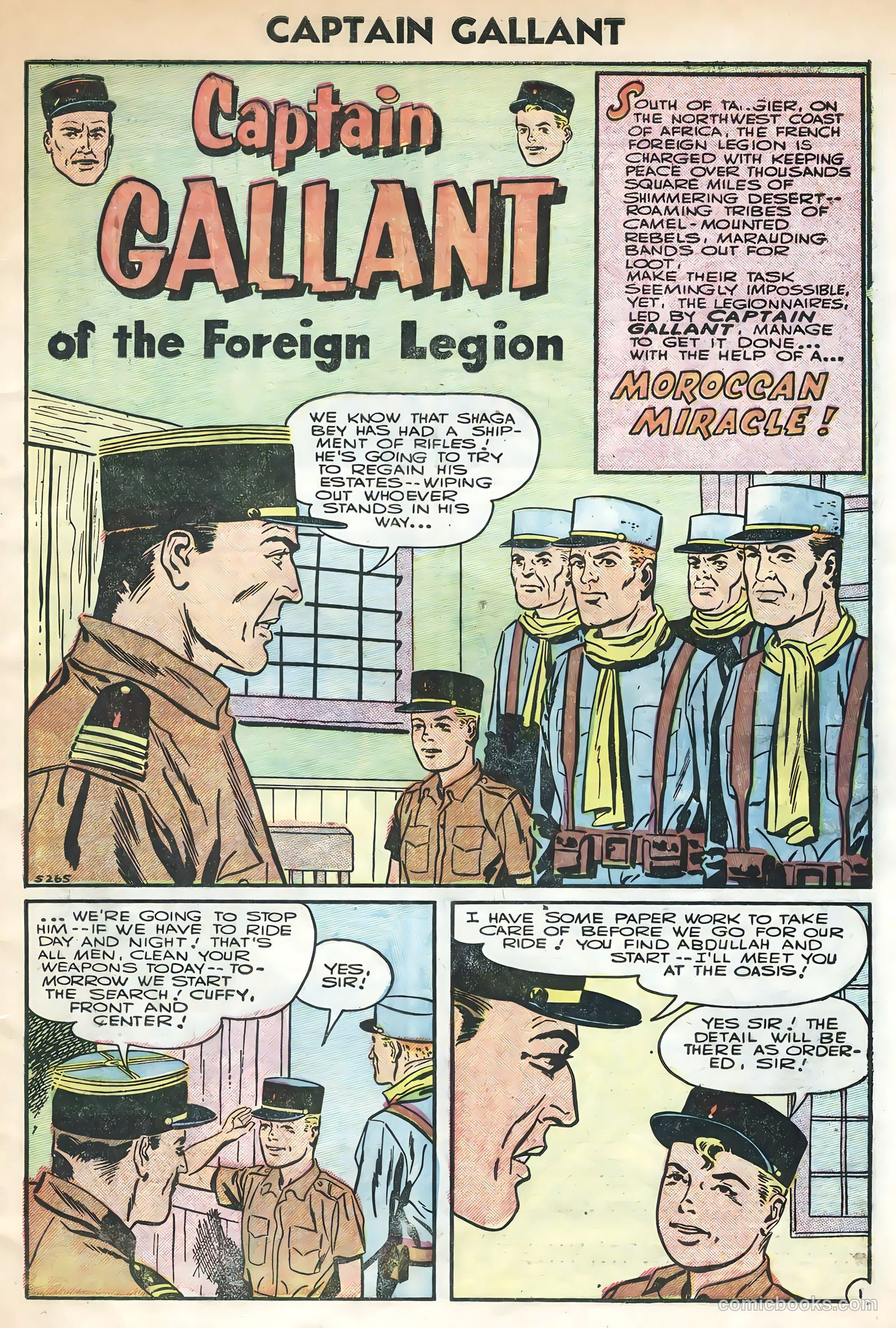 Captain Gallant #2 (1955) — page 3 of 36
