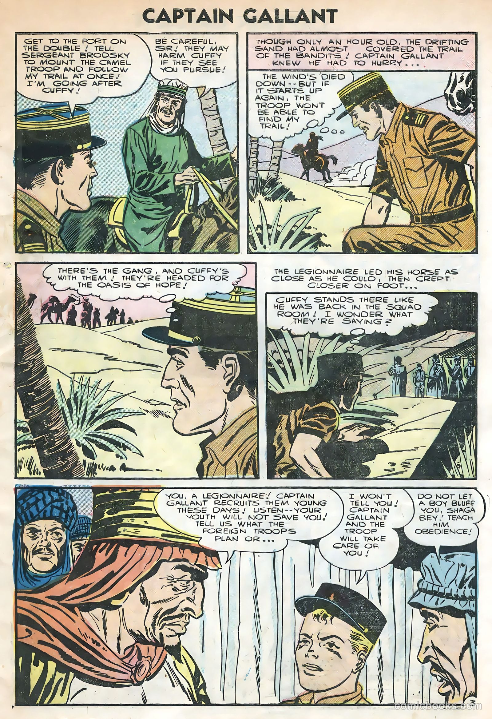 Captain Gallant #2 (1955) — page 5 of 36