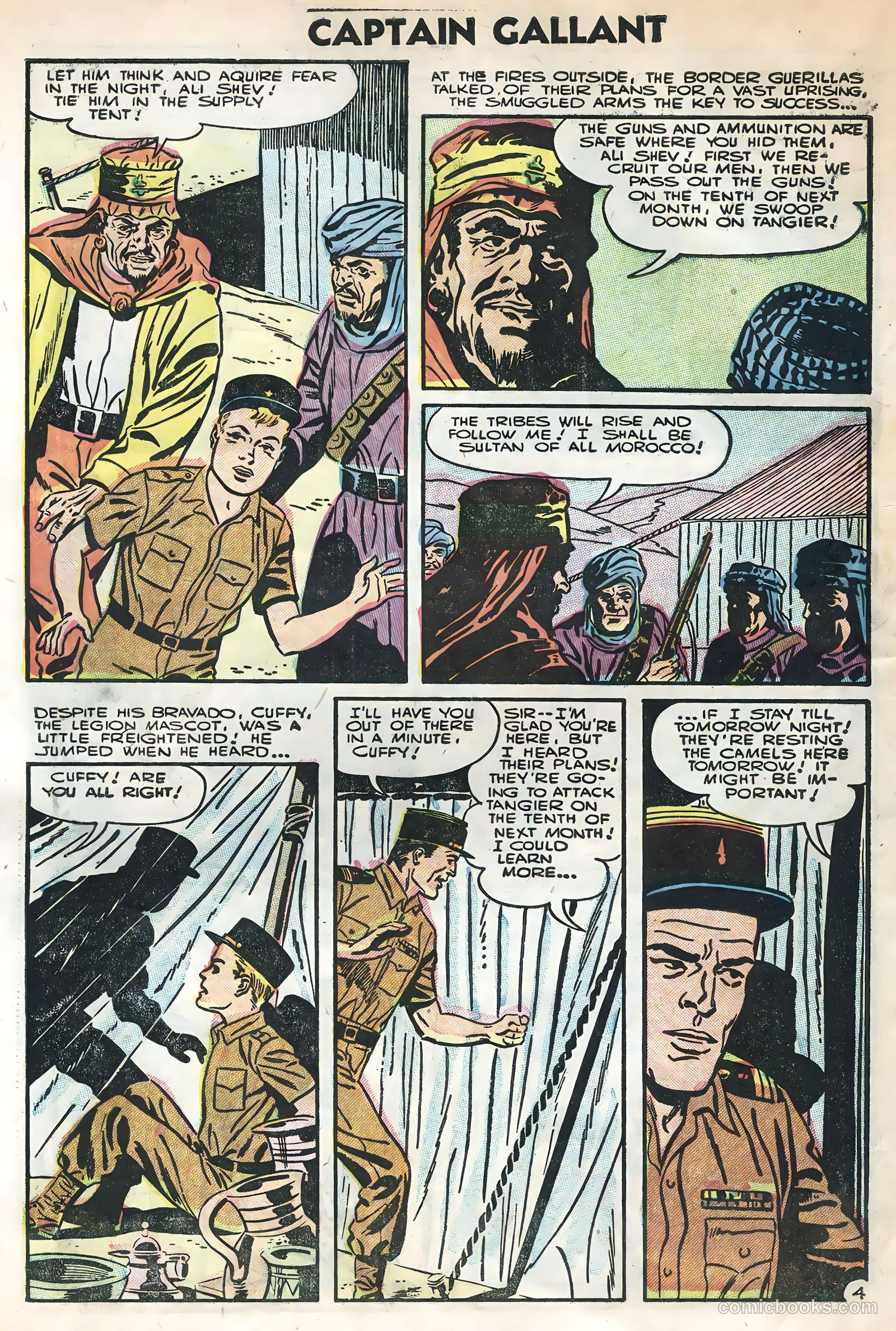 Captain Gallant #2 (1955) — page 6 of 36