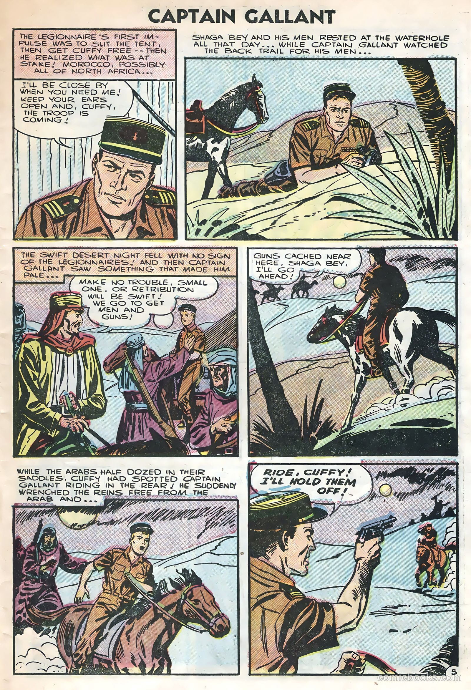 Captain Gallant #2 (1955) — page 7 of 36