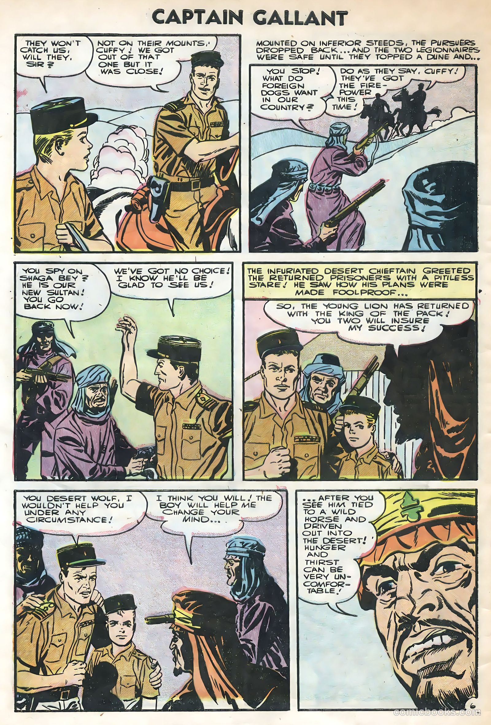 Captain Gallant #2 (1955) — page 8 of 36