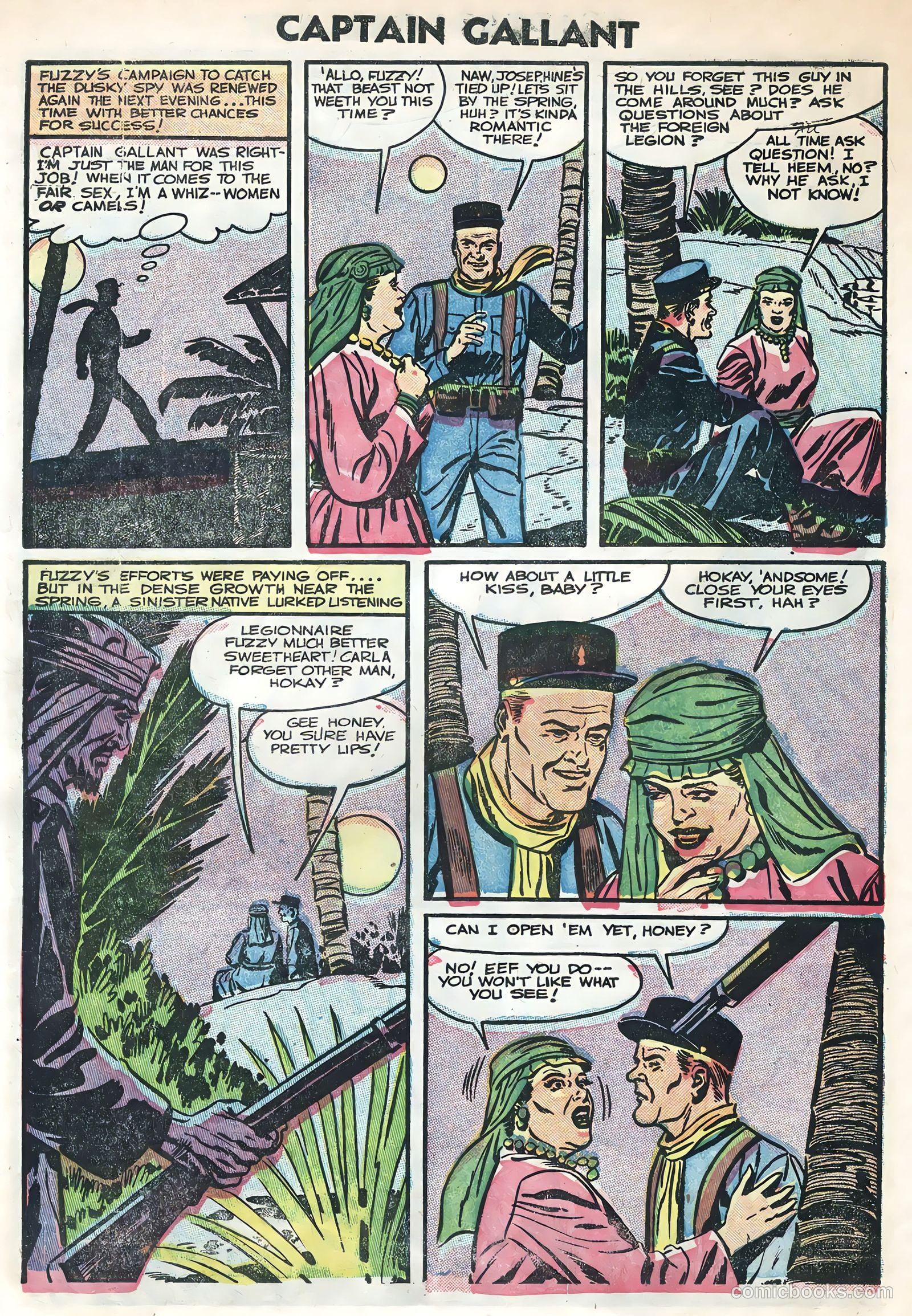 Captain Gallant #2 (1955) — page 22 of 36