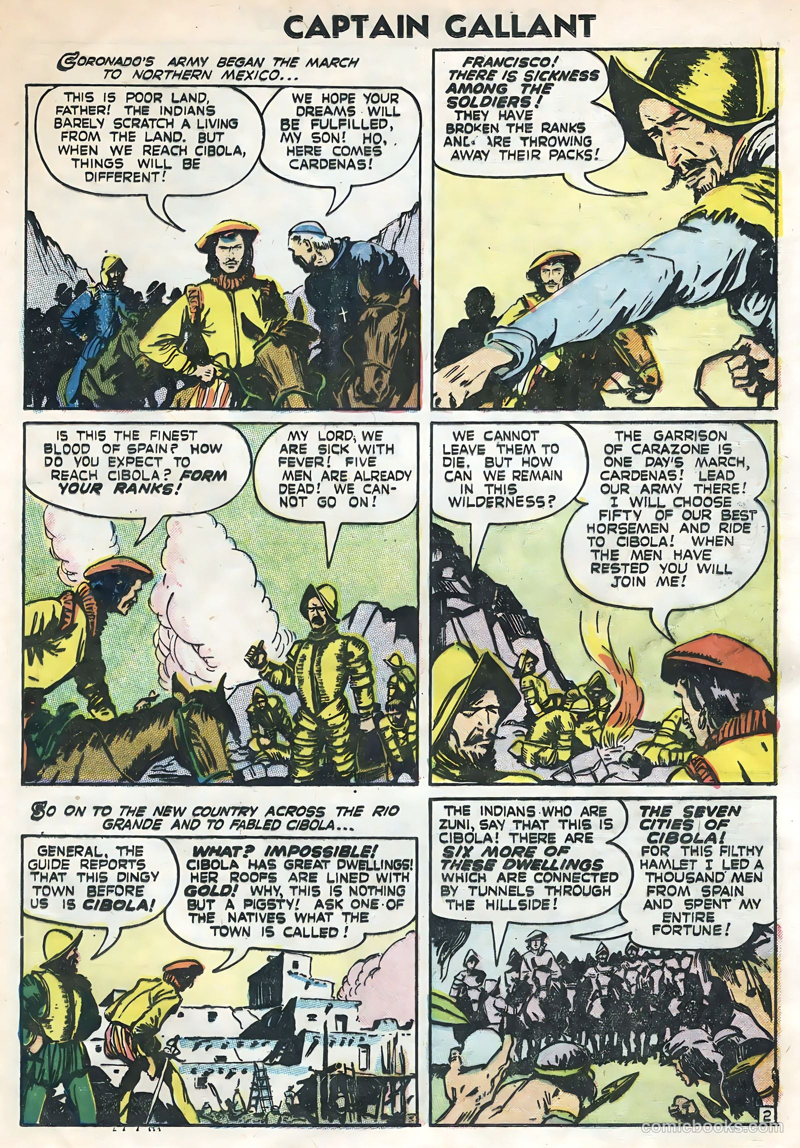 Captain Gallant #2 (1955) — page 25 of 36