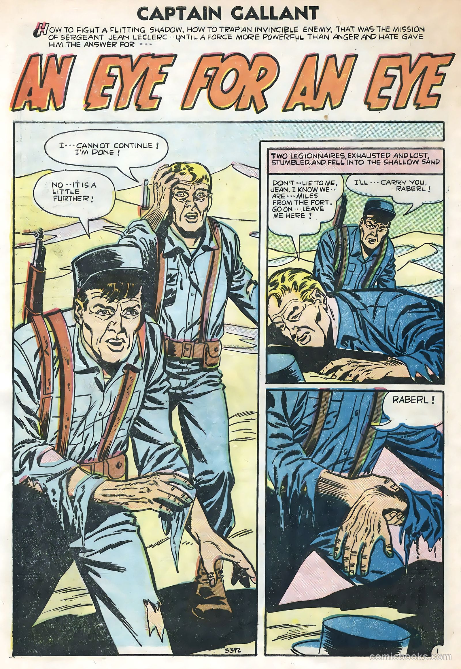 Captain Gallant #2 (1955) — page 28 of 36