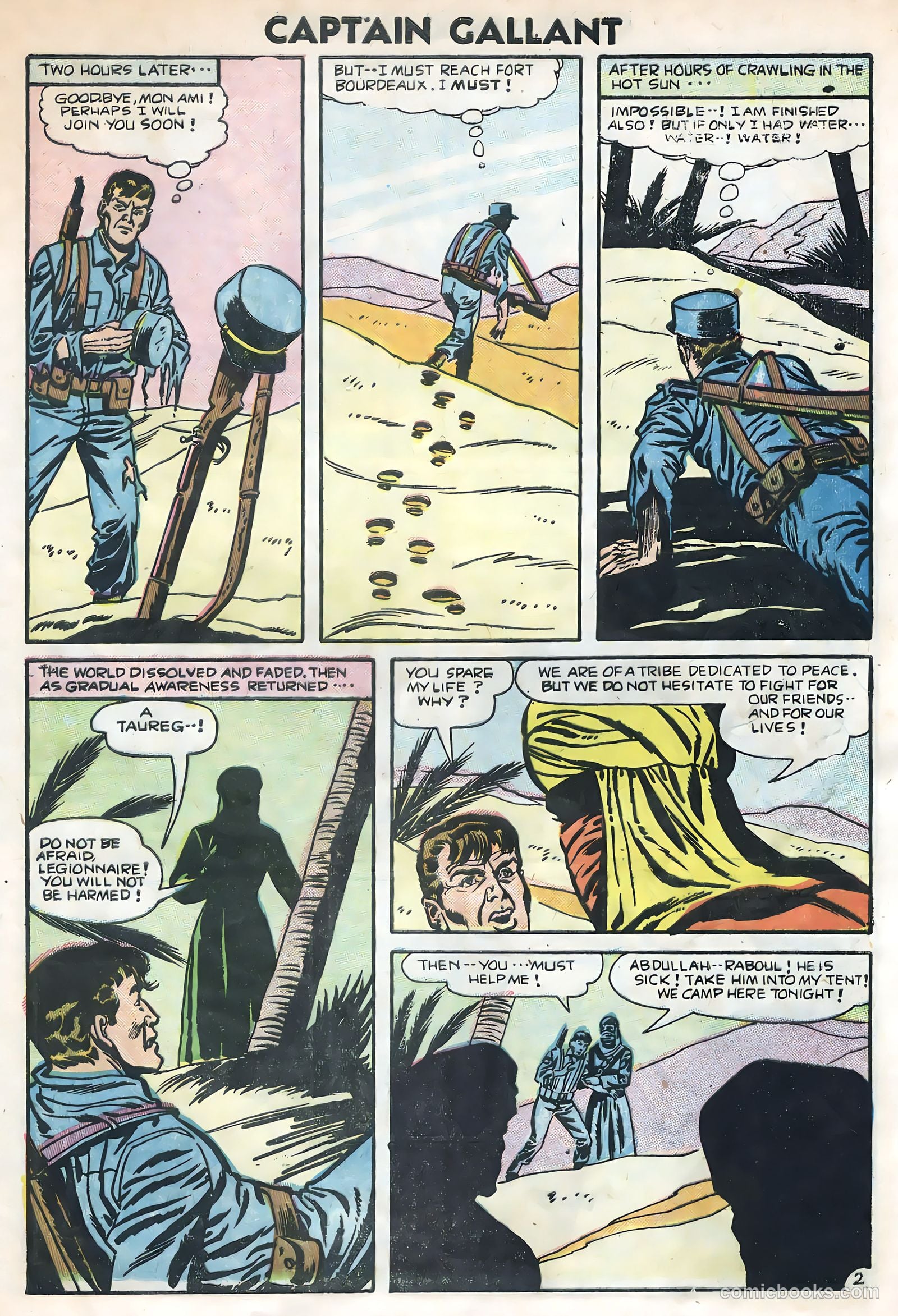 Captain Gallant #2 (1955) — page 29 of 36