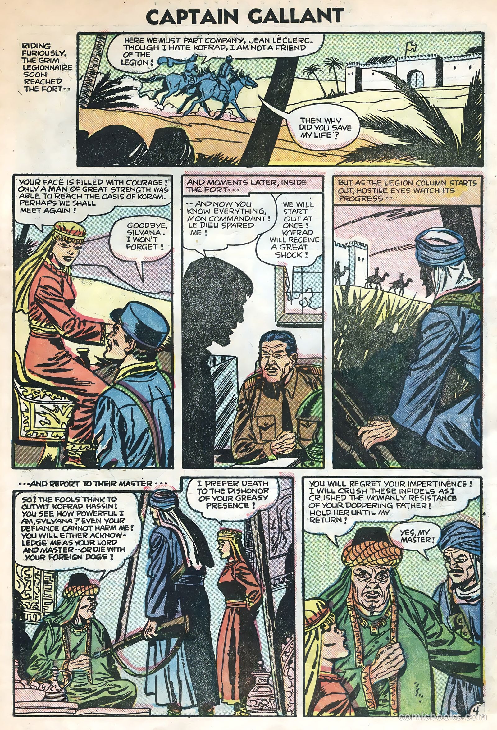 Captain Gallant #2 (1955) — page 31 of 36